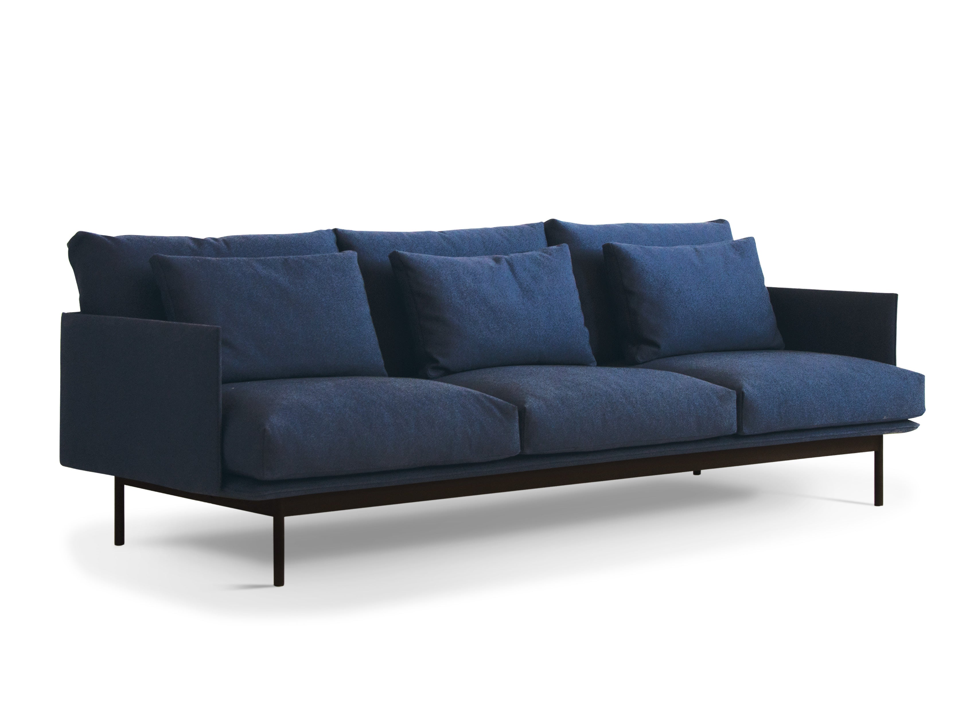 Cherry Red Velvet Sofa - Modern Living Room Furniture for Home & Office - Perfect for Relaxing, Entertaining & Small Spaces