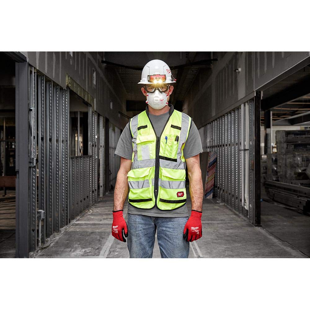 Milwaukee Tinted Safety Glasses - ANSI Z87.1 Certified, UV Protection, Anti-Fog for Construction, Woodworking & Outdoor Work - Perfect for DIY Projects, Workshop Safety & Sun Protection