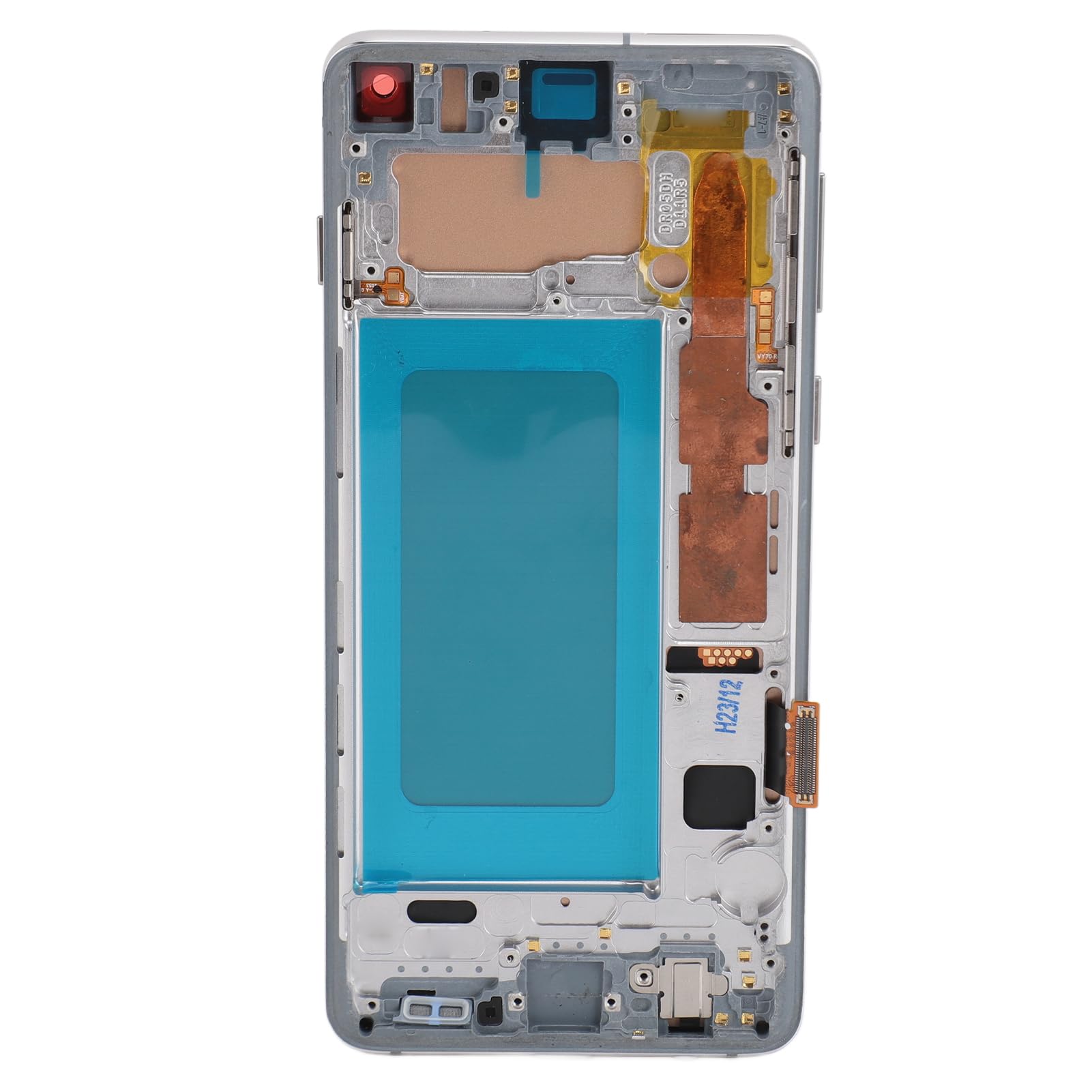 Original Galaxy S10 Screen Replacement with Frame - Full LCD Display Touch Digitizer Assembly & Repair Tools Kit | Compatible with Samsung Galaxy S10 - Perfect for DIY Phone Repairs & Screen Fixes