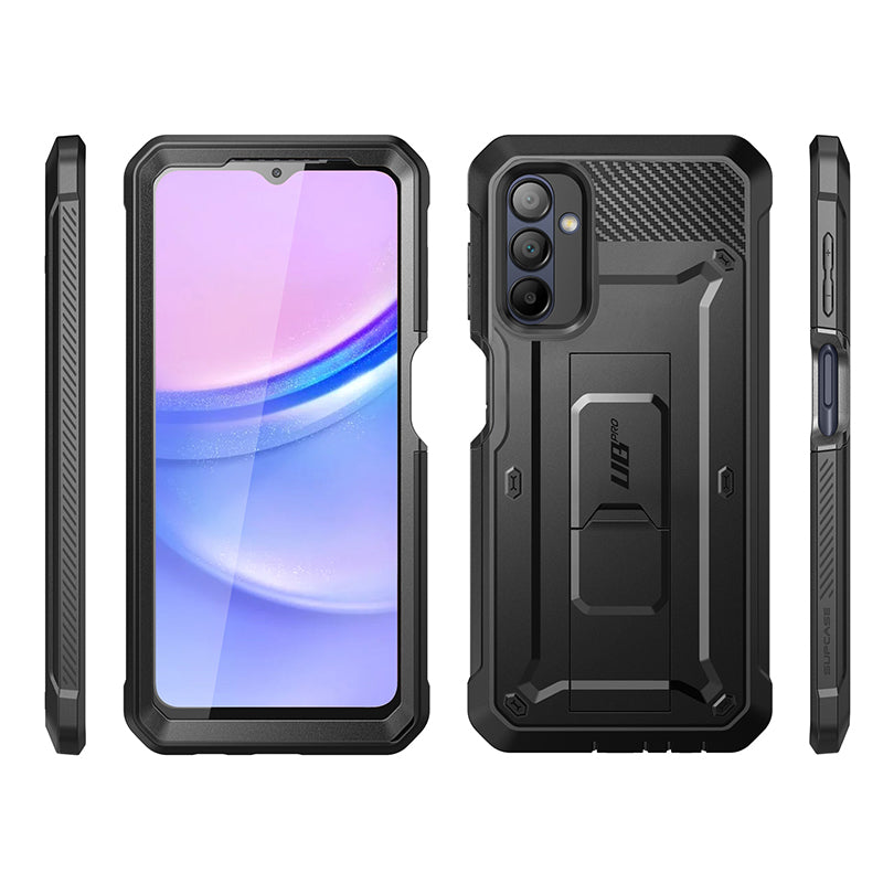 Samsung Galaxy A15 Unicorn Beetle Pro Rugged Holster Case - Heavy Duty Protective Cover with Belt Clip - Shockproof, Drop Proof, Military Grade Protection - Perfect for Outdoor, Work & Extreme Sports