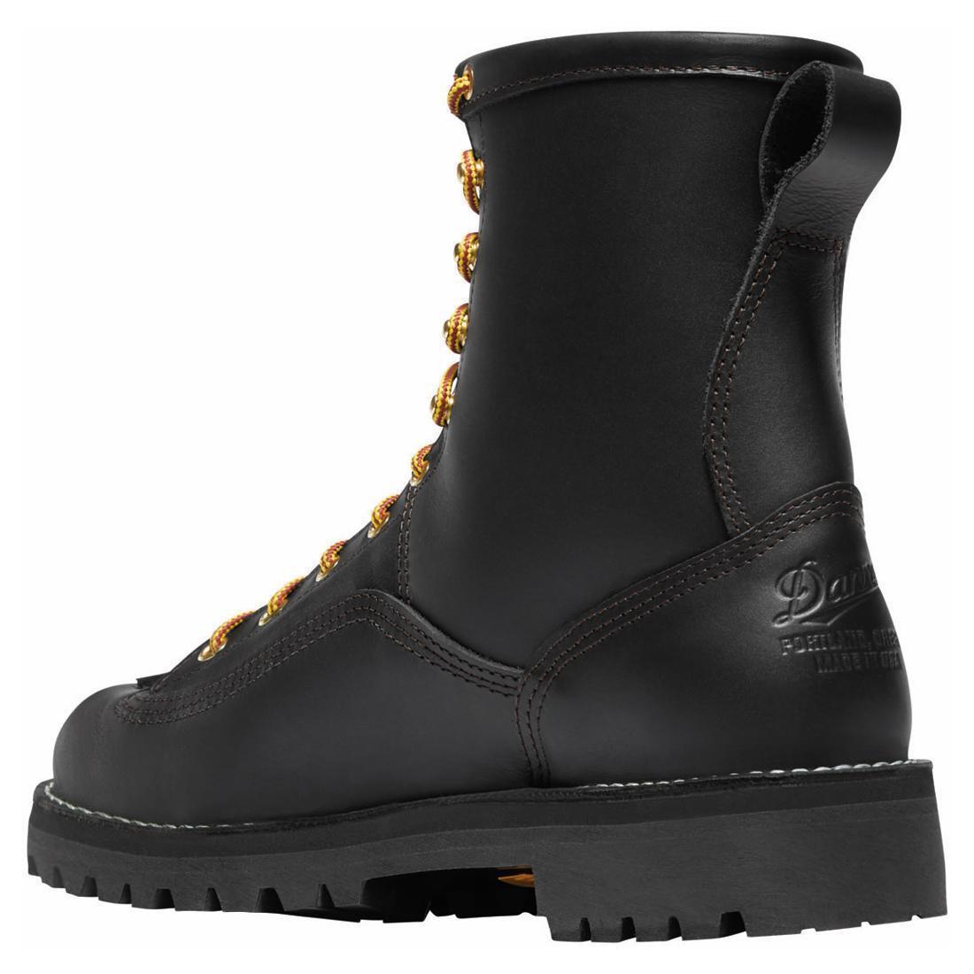 Rain Forest 8 Unisex Work Boots - Waterproof Black Safety Shoes for Construction, Hiking & Outdoor Work | Durable Non-Slip Work Boots for Men & Women