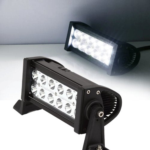36W High Power LED Work Light Bar for Off Road 4x4 Truck SUV Jeep Boat ATV - Durable Lighting for Outdoor Adventures, Camping, and Emergency Use