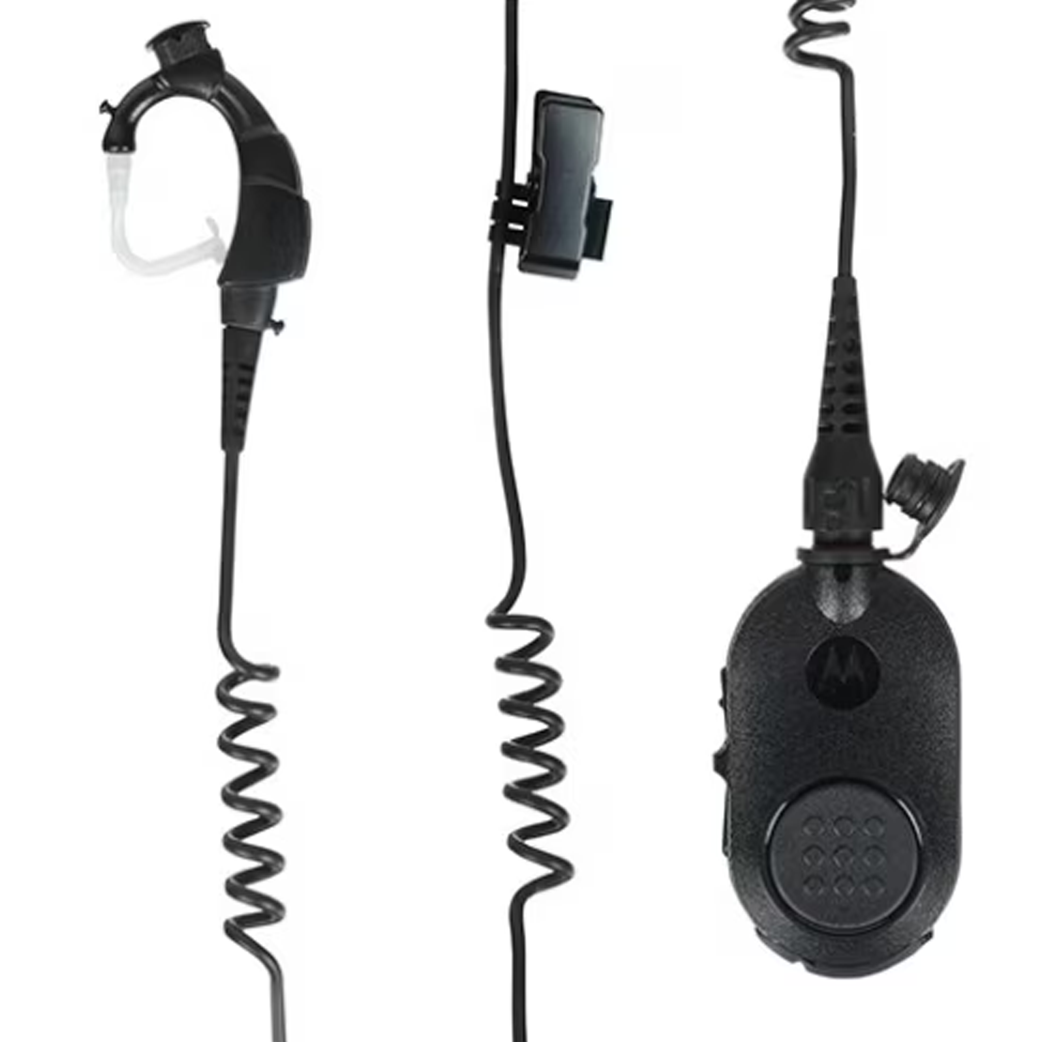 Motorola NNTN8125C Wireless Bluetooth Earpiece Kit with Noise Cancellation - Hands-Free Calling for Business, Driving & Office Use