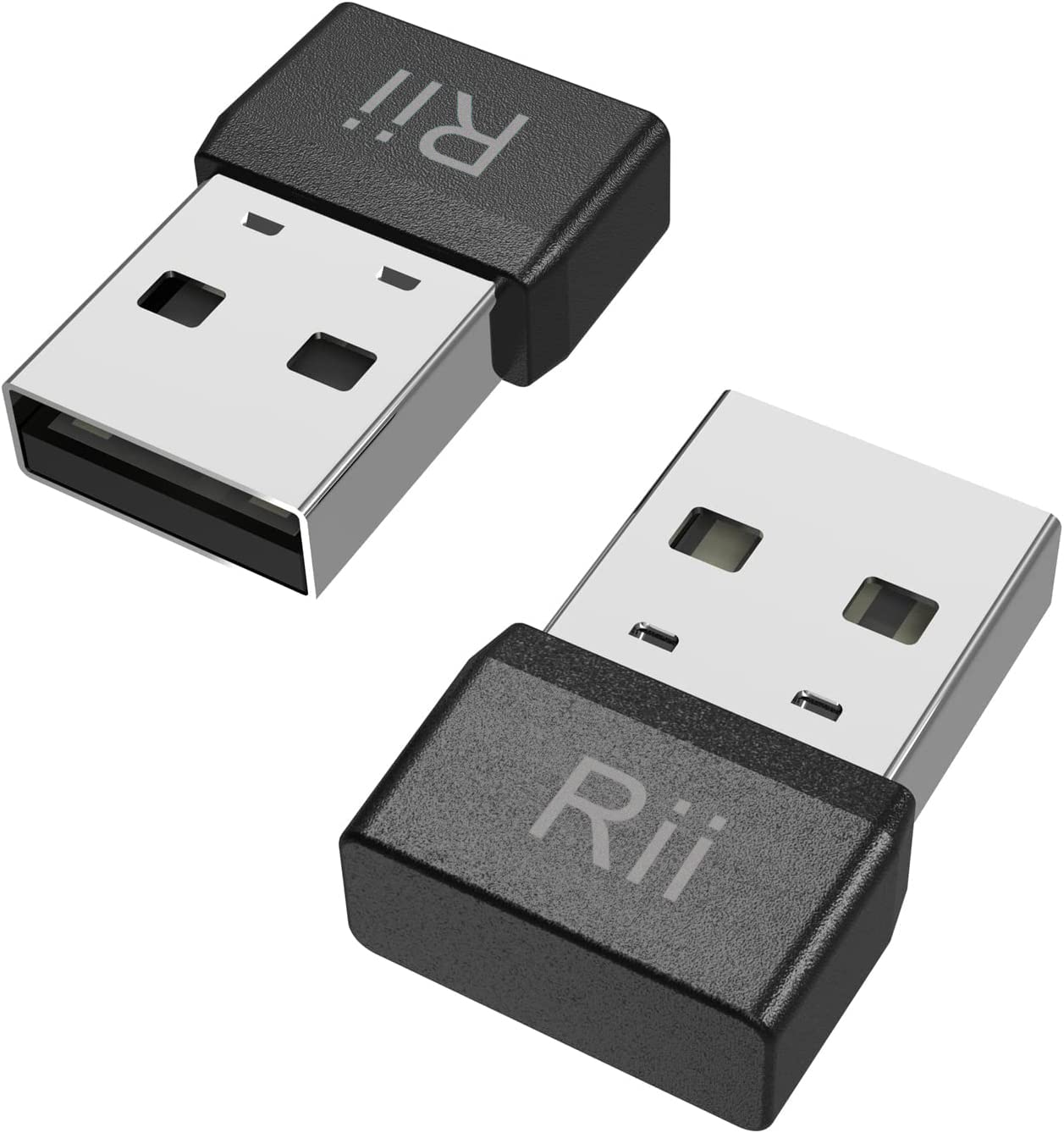 Rii Mouse Jiggler - Undetectable Automatic USB Mouse Mover for PC & Laptop - Simulate Mouse Movement to Prevent Sleep Mode - Plug & Play (2-Pack) - Perfect for Remote Work, Online Meetings & System Updates