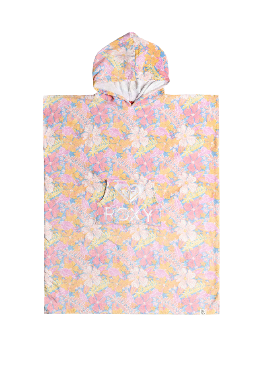Roxy Girls Hooded Tower - Soft & Absorbent Kids Beach Towel for Swimming, Bath Time & Poolside Fun