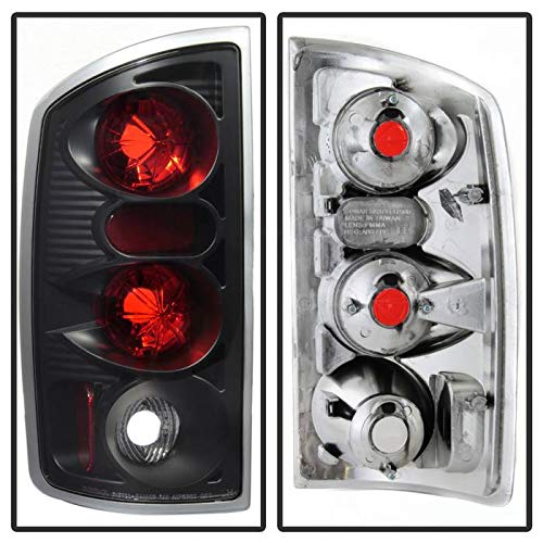 Spyder Auto 5002525 Euro Style LED Tail Lights - Black/Clear Smoke Lens - Compatible with [Vehicle Model] - Enhance Style & Visibility for Night Driving & Car Shows