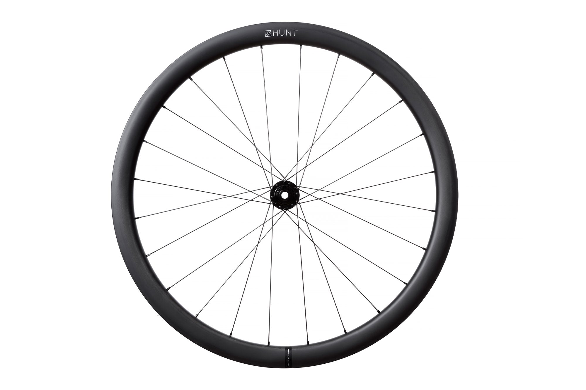 HUNT 40 Carbon Disc Wheelset - Lightweight & Durable Road Bike Wheels for Racing & Performance Cycling | Perfect for Road Racers & Triathletes