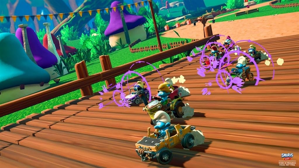 Smurfs Kart Racing Game for PS5 - Fun Family Multiplayer Adventure - Perfect for Kids, Parties & Casual Gaming