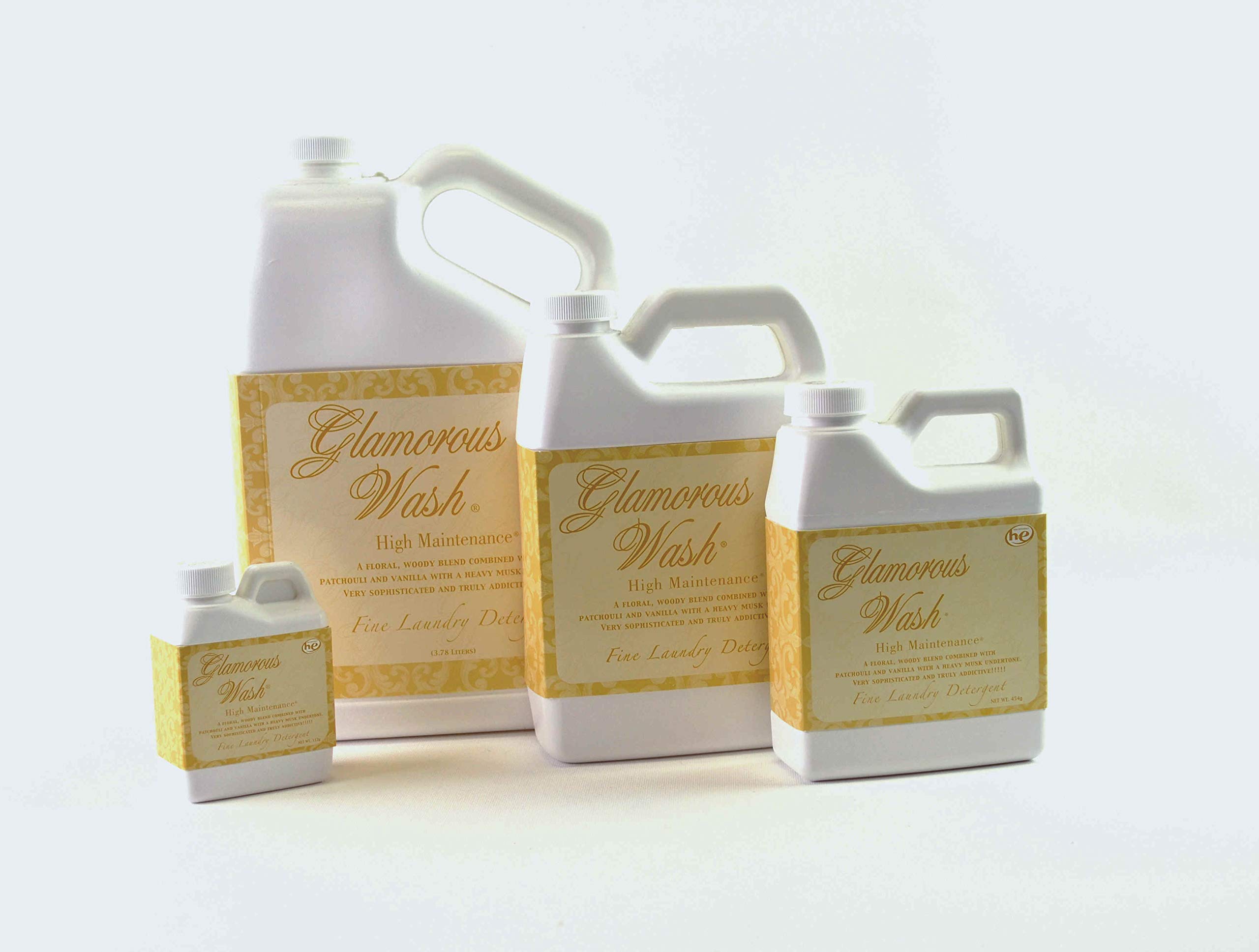Tyler Candles ENTITLED Glamorous Wash 64 oz Half Gallon Luxury Laundry Detergent - Gentle on Fabrics, Perfect for Delicates & Everyday Laundry