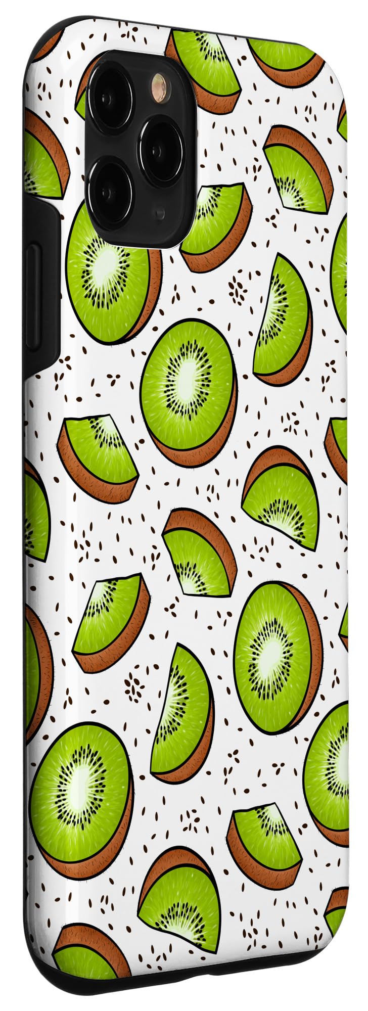 Premium iPhone 11 Pro Case - Cute Kiwi Fruit Slices Design in White | Slim Protective Cover for Everyday Use, Work & Travel