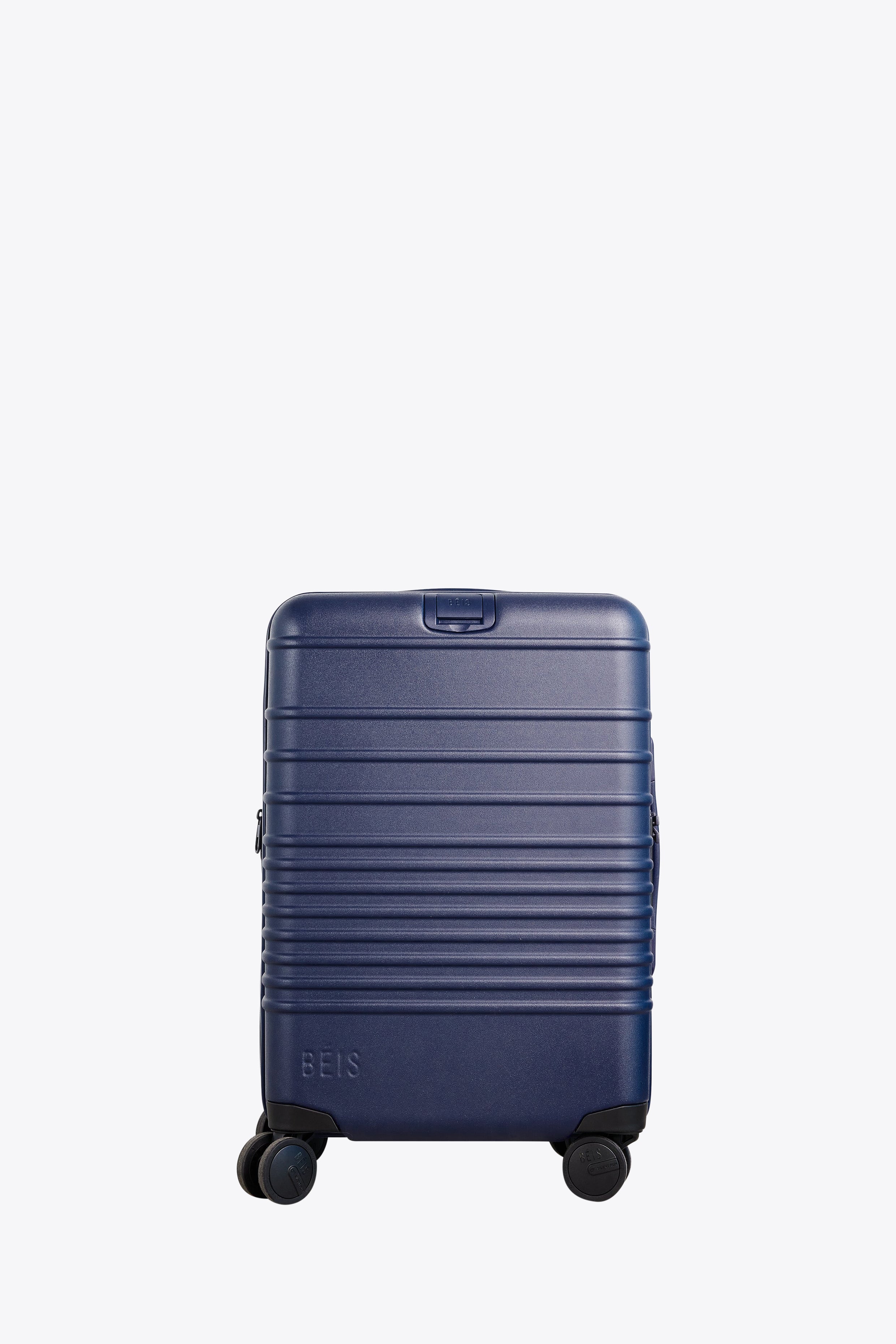 Navy Blue Carry On Luggage with Spinner Wheels - Perfect for Air Travel, Business Trips & Weekend Getaways