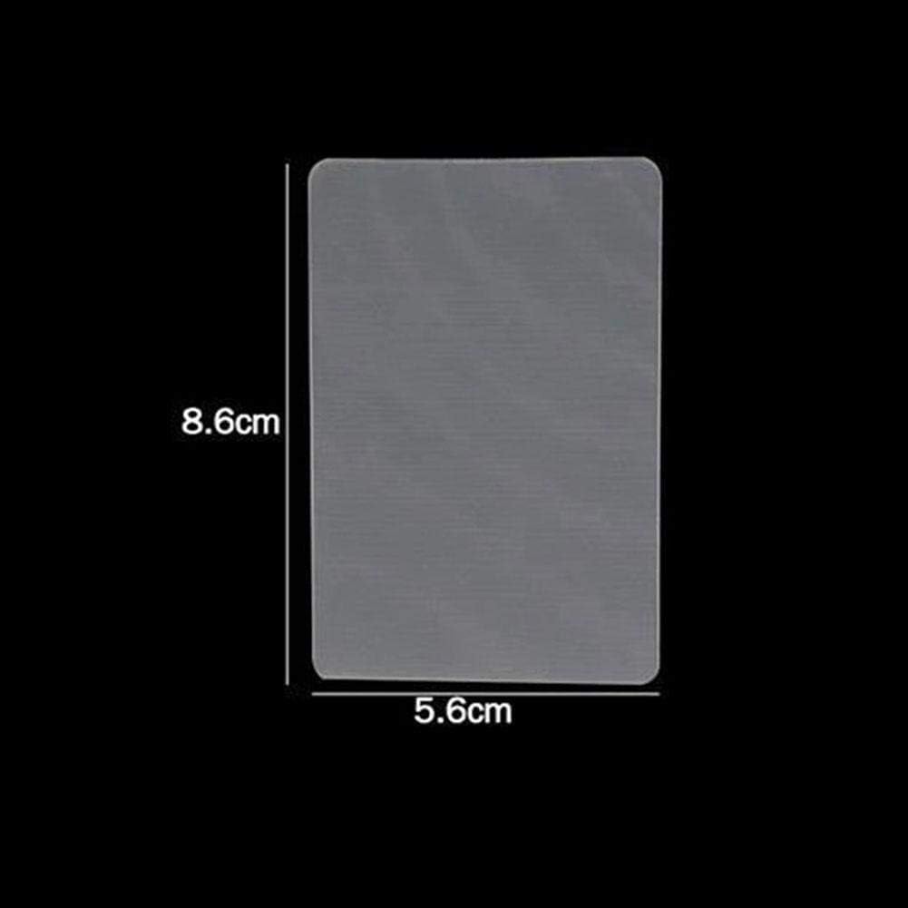 2Pcs Magic Lens Cards - Close-Up Magic Props & Card Perspective Distortion Tricks | Professional Magician Accessories & Gimmick Cards | Perfect for Street Magic, Party Tricks, and Illusion Performances