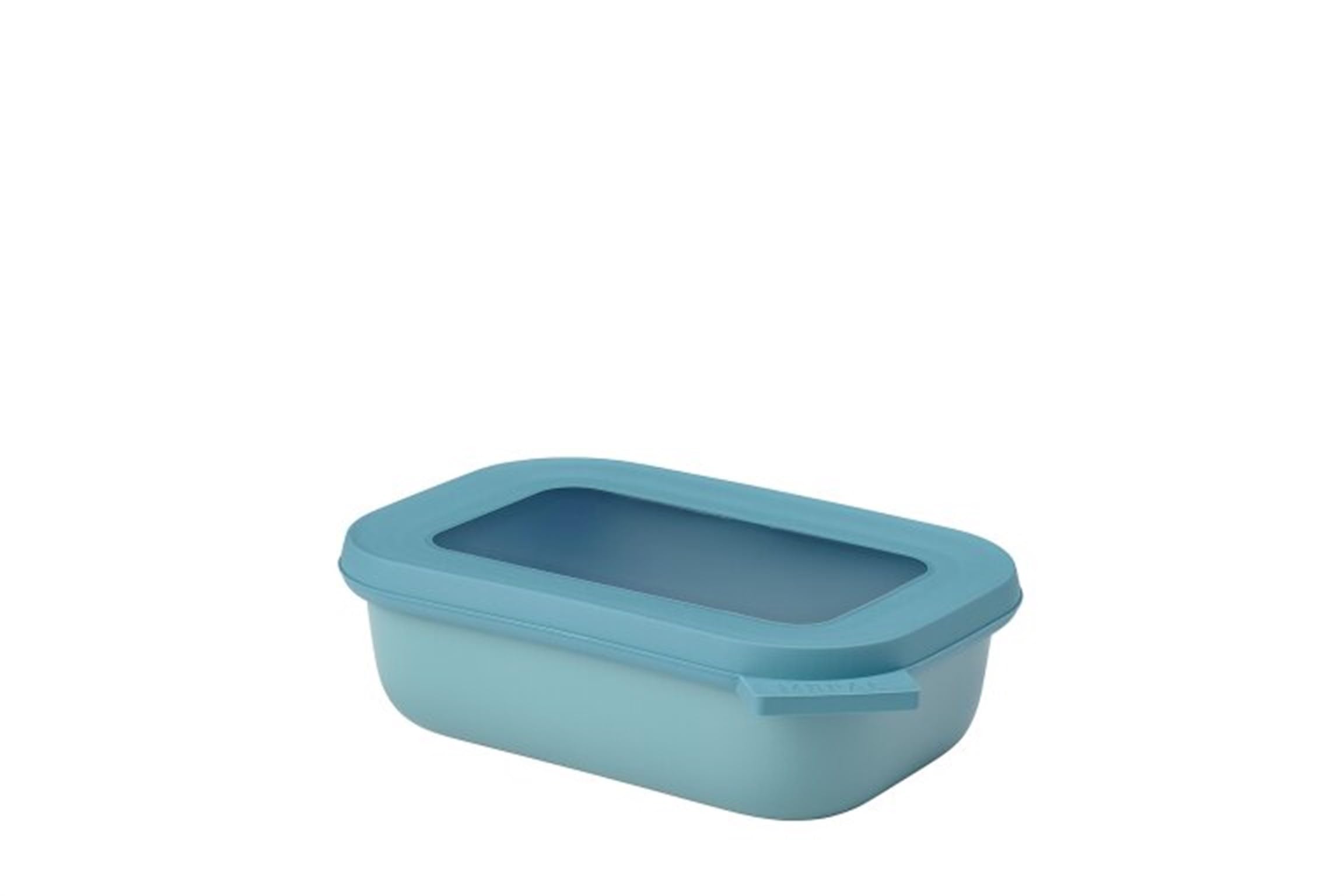 Mepal Cirqula Rectangular 500ml Multi Bowl Set - Nordic Green Food Storage Containers - Stackable, Dishwasher Safe BPA-Free Polypropylene - Perfect for Meal Prep, Leftovers & Lunch Boxes