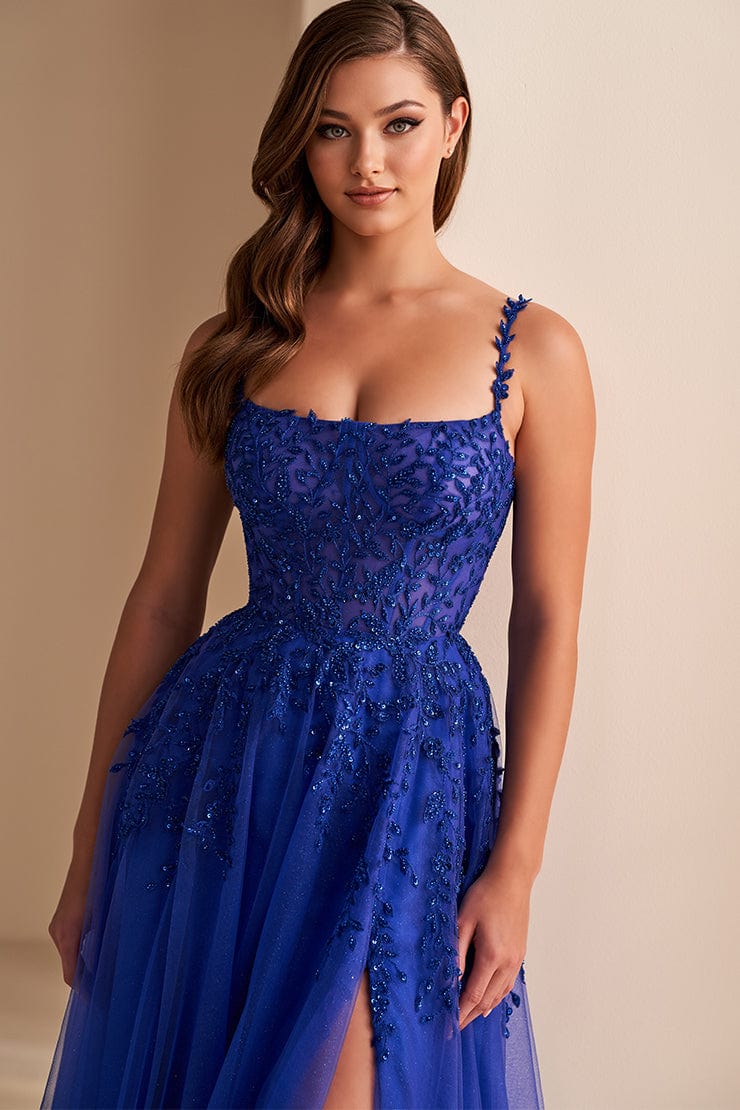 Ellie Wilde EW36228 Women's Formal Evening Gown - Elegant Long Prom Dress for Weddings, Galas & Special Occasions