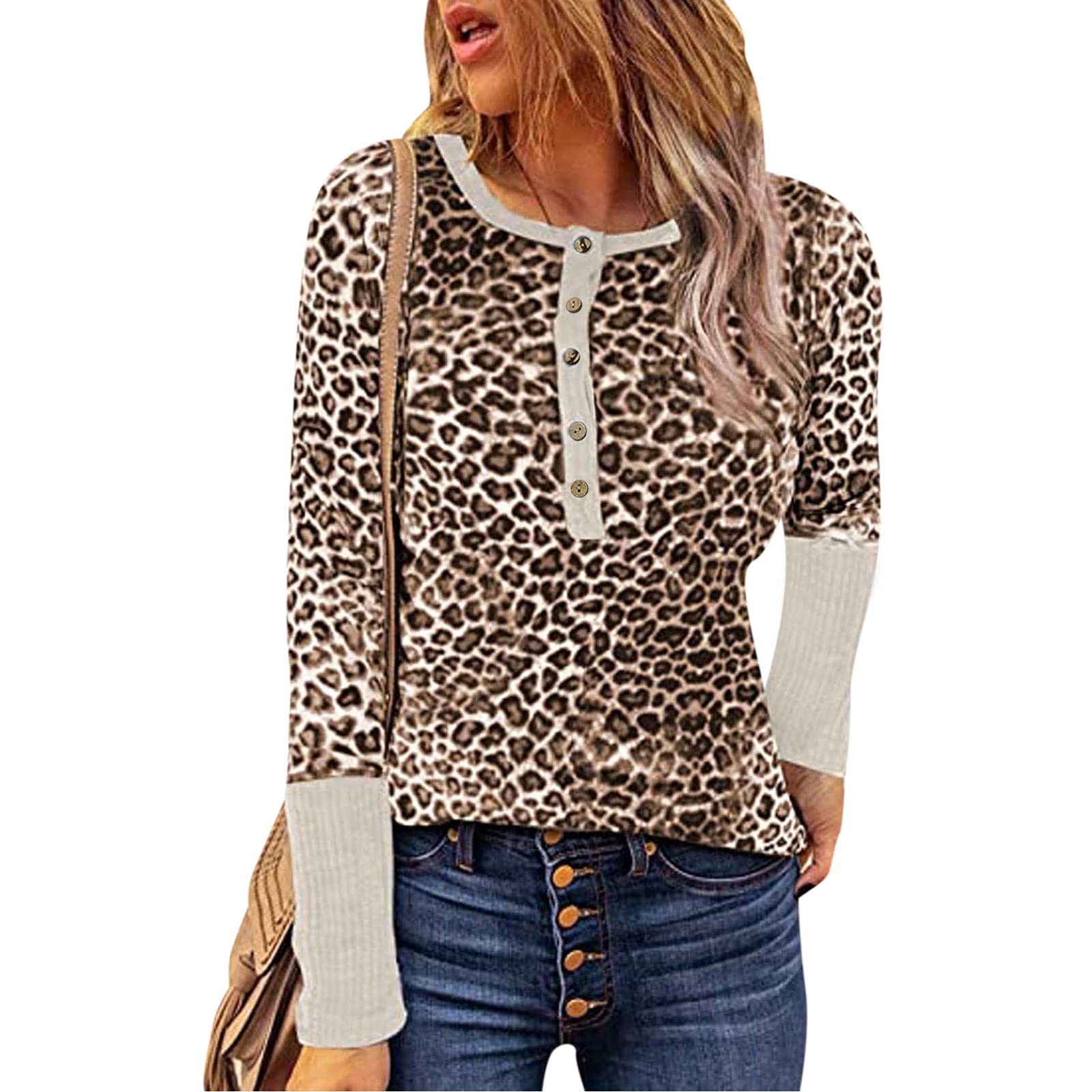 Women's Casual Long Sleeve Crewneck T-Shirts - Summer & Fall Basic Tee Tops | Sexy Tunic Fit for Everyday Wear, Office & Date Night Outfits