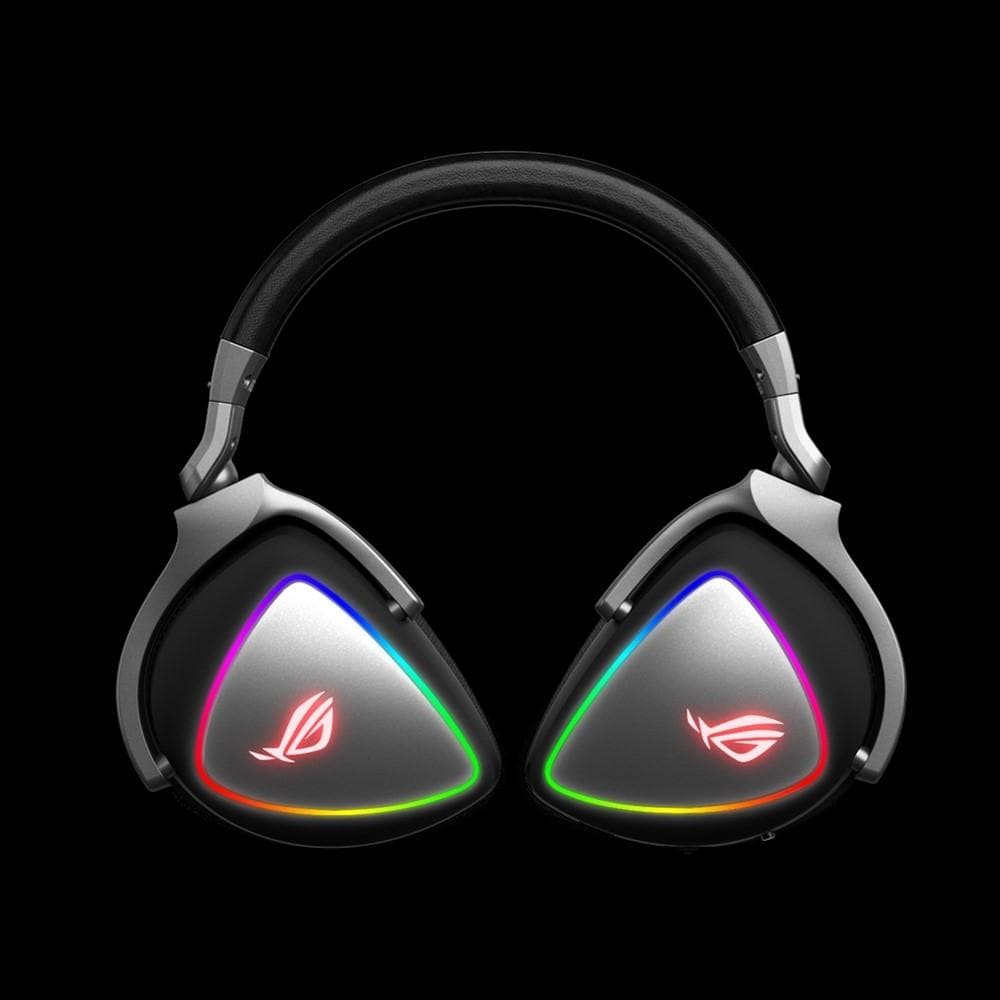 ASUS ROG Delta S Type-C Gaming Headset with Hi-Res ESS DAC, RGB Lighting & 7.1 Surround Sound - Perfect for PC, PS5, Xbox & Mobile Gaming