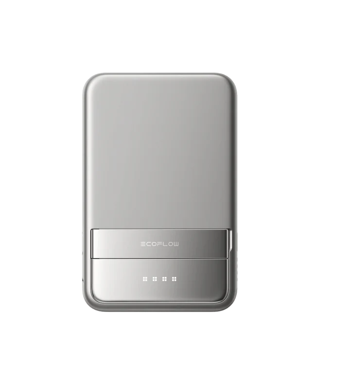 EcoFlow RAPID Magnetic 5000mAh Portable Charger - Fast Wireless Power Bank for iPhone 15/14/13, Samsung Galaxy - Perfect for Travel, Camping & Emergency Backup