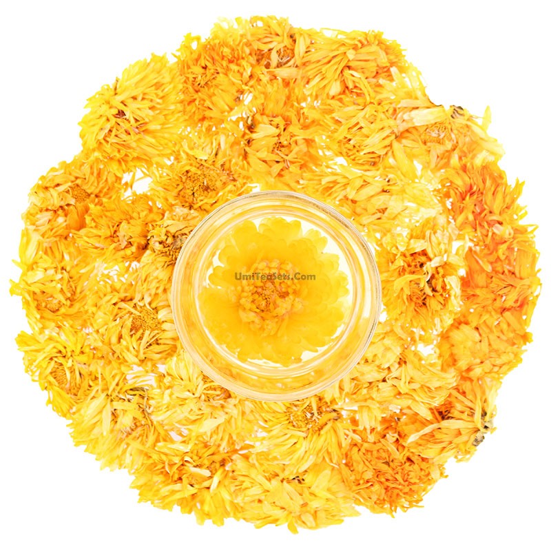 Organic Calendula Tea - 100% Natural Herbal Tea for Relaxation & Wellness | ColorfulTea | Perfect for Stress Relief, Detox & Evening Relaxation
