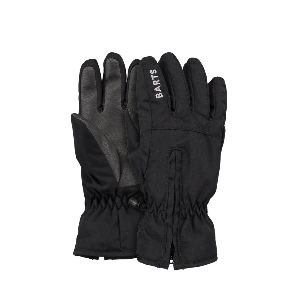 Barts Kids Ski Gloves - Waterproof & Warm Winter Gloves for Boys & Girls - Adjustable Zipper & Wrist Strap for Snowboarding & Outdoor Activities