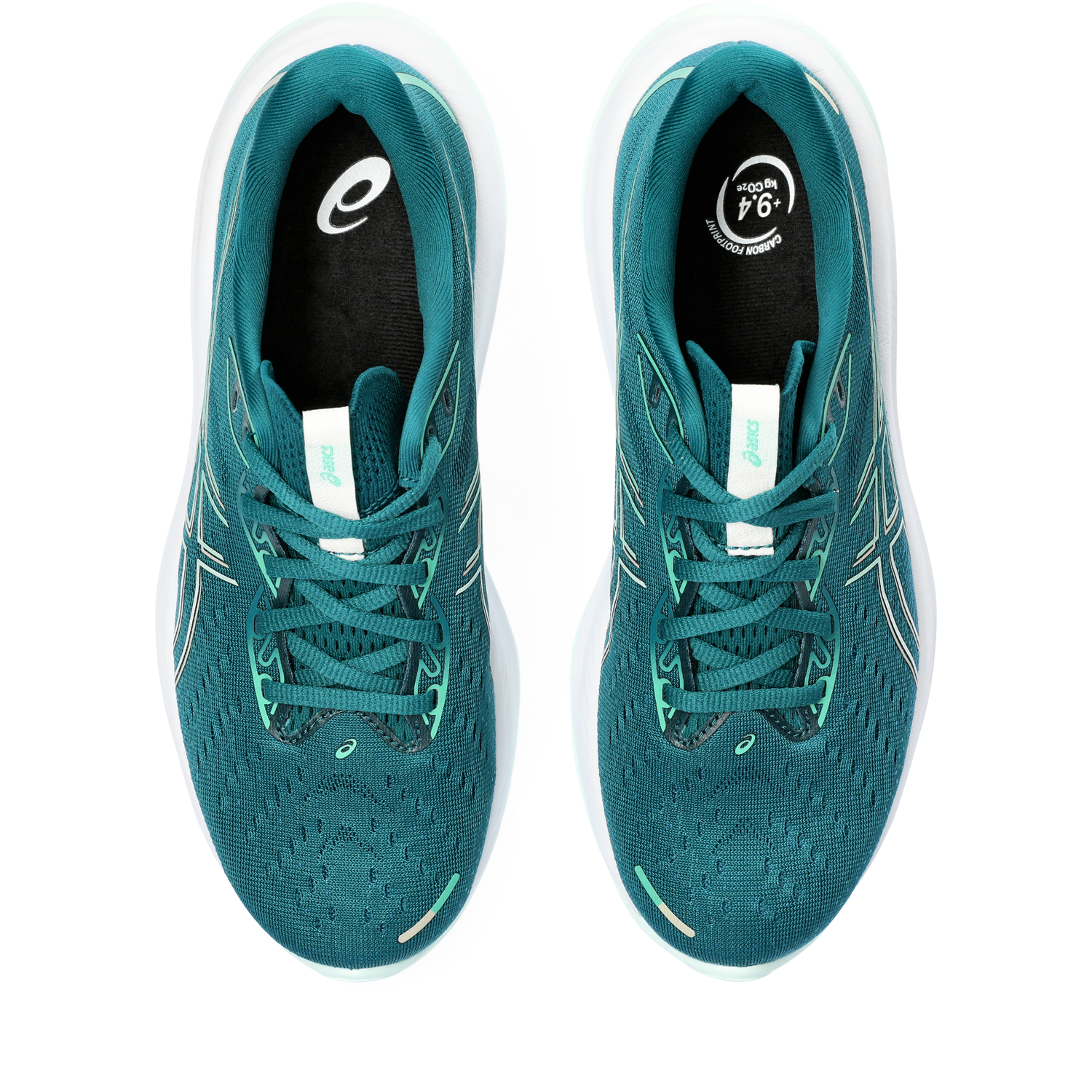 Women's Running Shoes Cumulus 26 WIDE - Rich Teal/Pale Mint - Lightweight Cushioned Sneakers for Jogging & Gym Workouts - Perfect for Road Running & Fitness Training