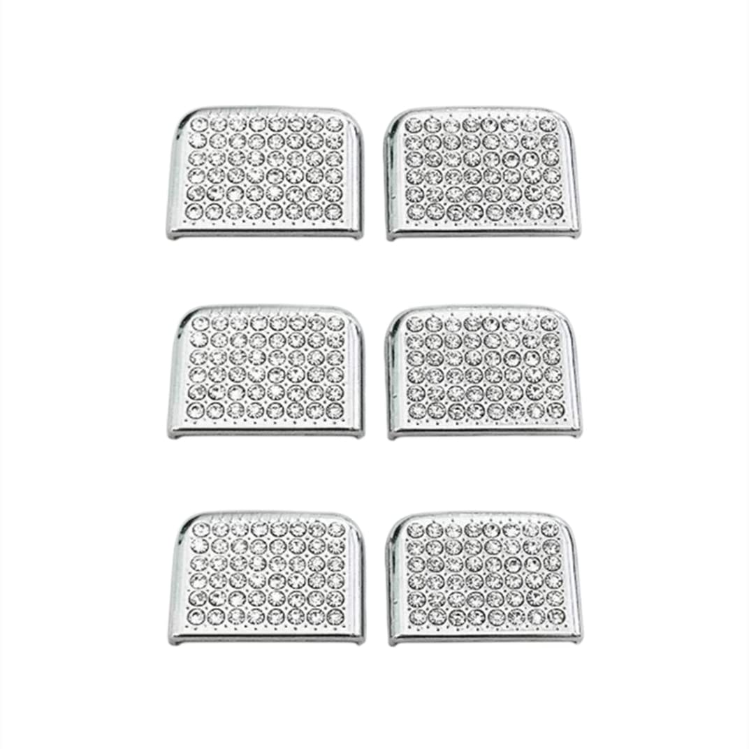 2018-2022 Honda Accord Interior Vent Decals - 6-Piece Car Bling Vent Blade Paddle Set | Stylish Dashboard Accessories for Customization & Personalization | Perfect for Car Enthusiasts & Gift Giving