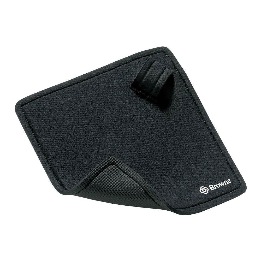 Browne 5437102 Heat Resistant Hot Pad with Thumb Loop - 7x7 Inches - Oven Mitt & Kitchen Handle Protector for Cooking, Baking, and Serving Hot Dishes