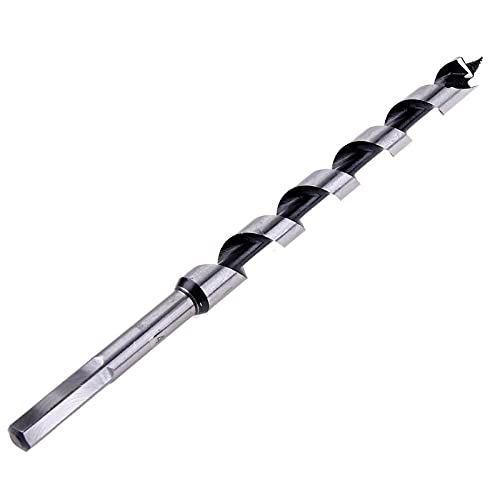 5PCS 230mm Extra Long Brad Point Wood Drill Bit Set - High Speed Steel Woodworking Tools for Cabinetry, Furniture Making & DIY Projects