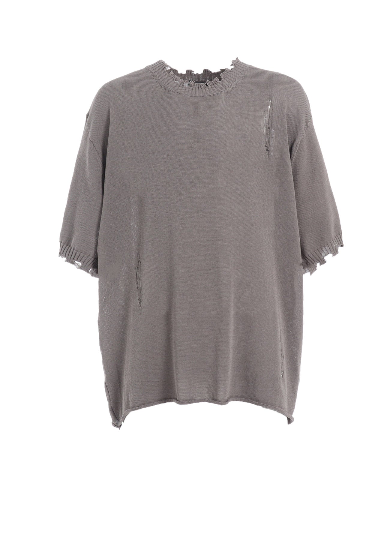 Compact Twist 10g Damaged Knitted Pullover - Lightweight & Stylish Women's Sweater for Casual Wear & Layering