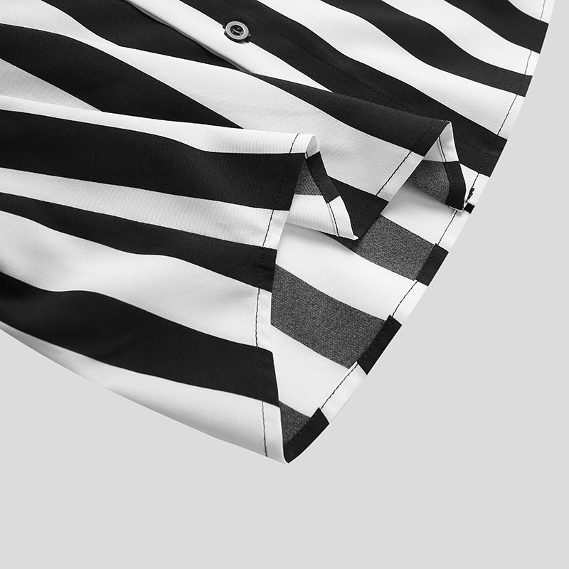 Antonio's Elegant Striped Shirt for Men | Classic Casual Button Down Shirt | Perfect for Office, Date Night & Weekend Outfits