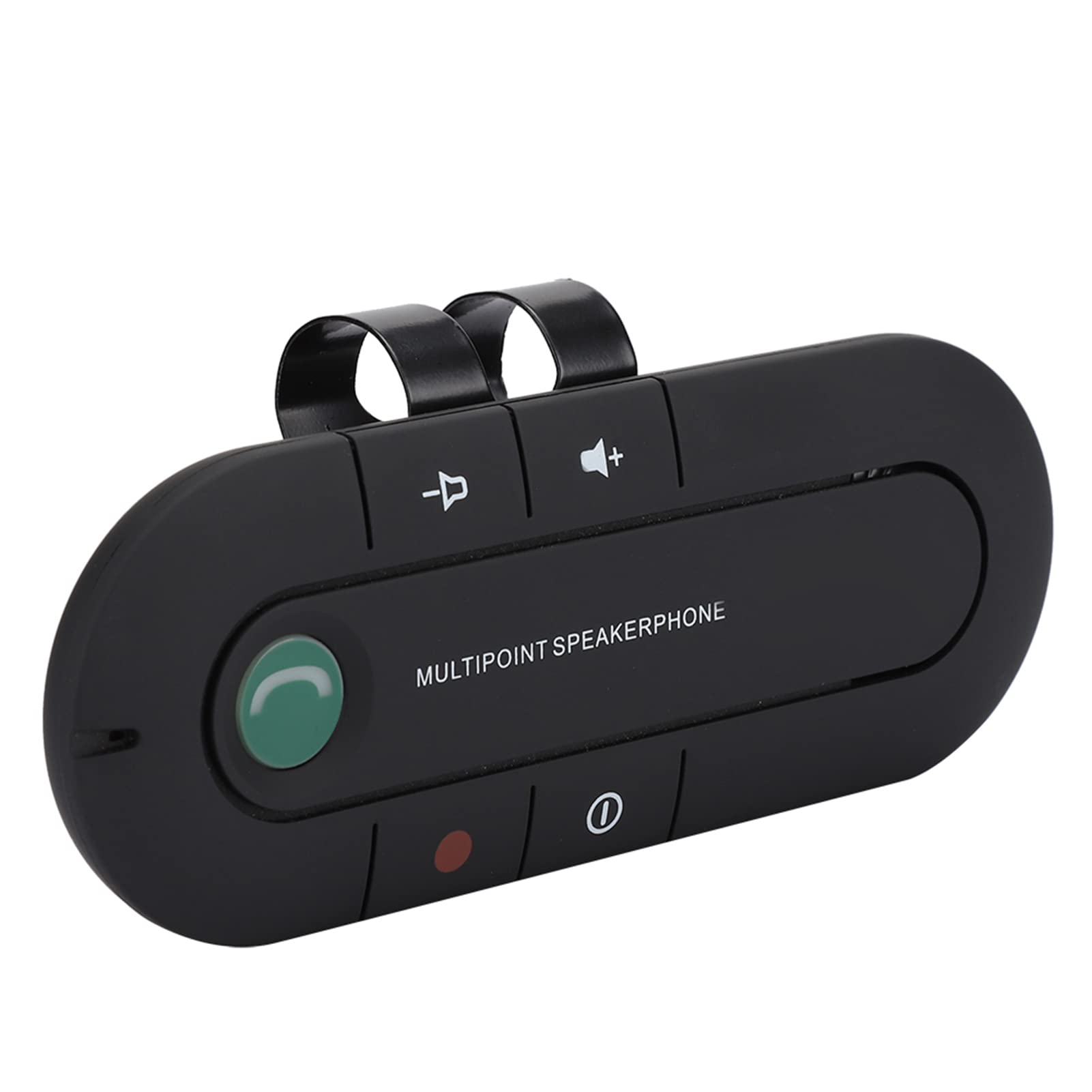 Bluetooth Sun Visor Car Speakerphone - Wireless Hands-Free Calling & Music Kit with Auto Connect & Car Charger | Perfect for Safe Driving & Business Calls on the Road