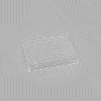 Bento Tek Rectangle Clear Plastic Lids - 100 Pack for 15 oz Bento Boxes | Airtight Food Storage | Perfect for Meal Prep, Lunches & Leftovers