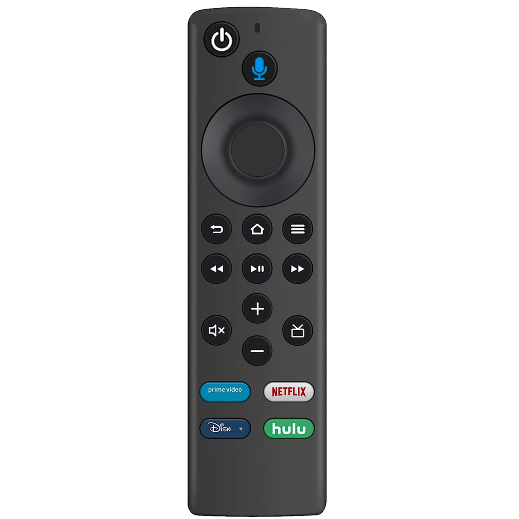 AULCMEET Voice Remote Control Replacement for Amazon Fire TV Stick 2nd/3rd Gen, 4K & 4K Max | Compatible with Fire TV (3rd Gen) & 4K Bundle | Easy Setup & Voice Search | Perfect for Streaming Movies, Shows & Gaming
