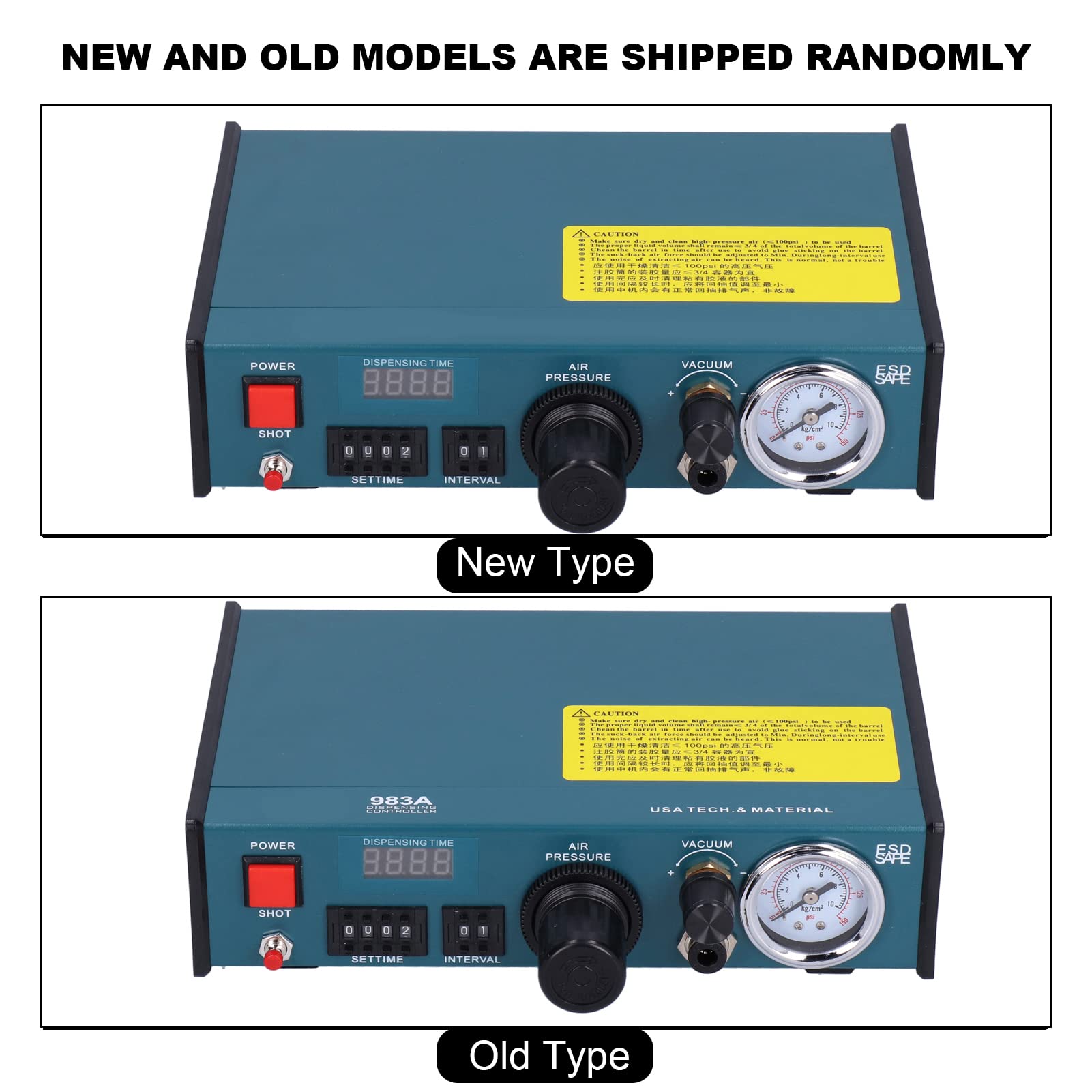 Semi-Automatic Glue Dispenser Machine - Aluminum Alloy Glue Dropper with Timer Control for DIY, Crafts & Household Repairs (AC110V US Plug) - Perfect for Electronics, Woodworking & Home Improvement Projects