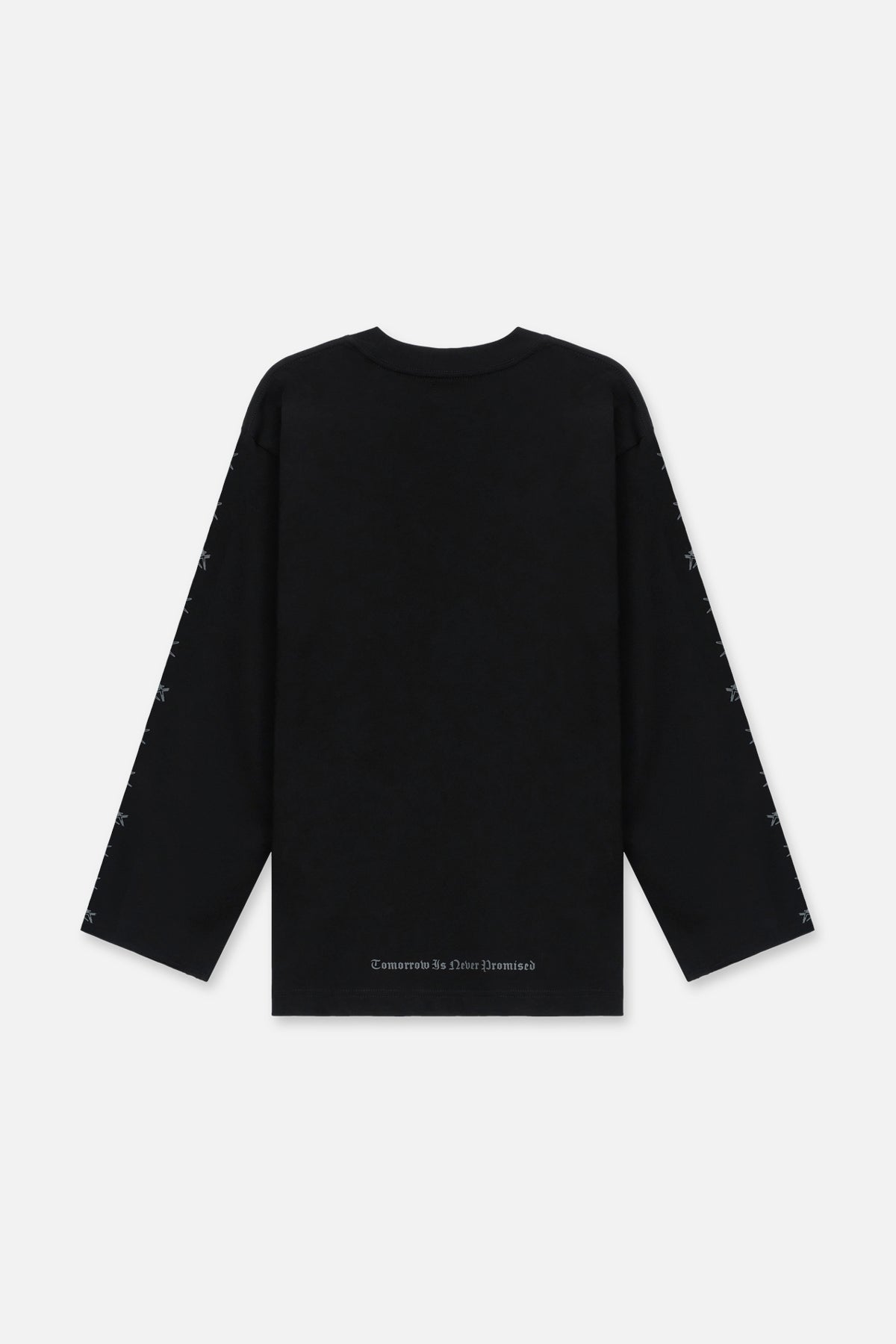 KASH Long Sleeve T-Shirt for Men - Black Barbed Wire Graphic Tee | Casual Streetwear Top for Everyday Wear & Urban Fashion