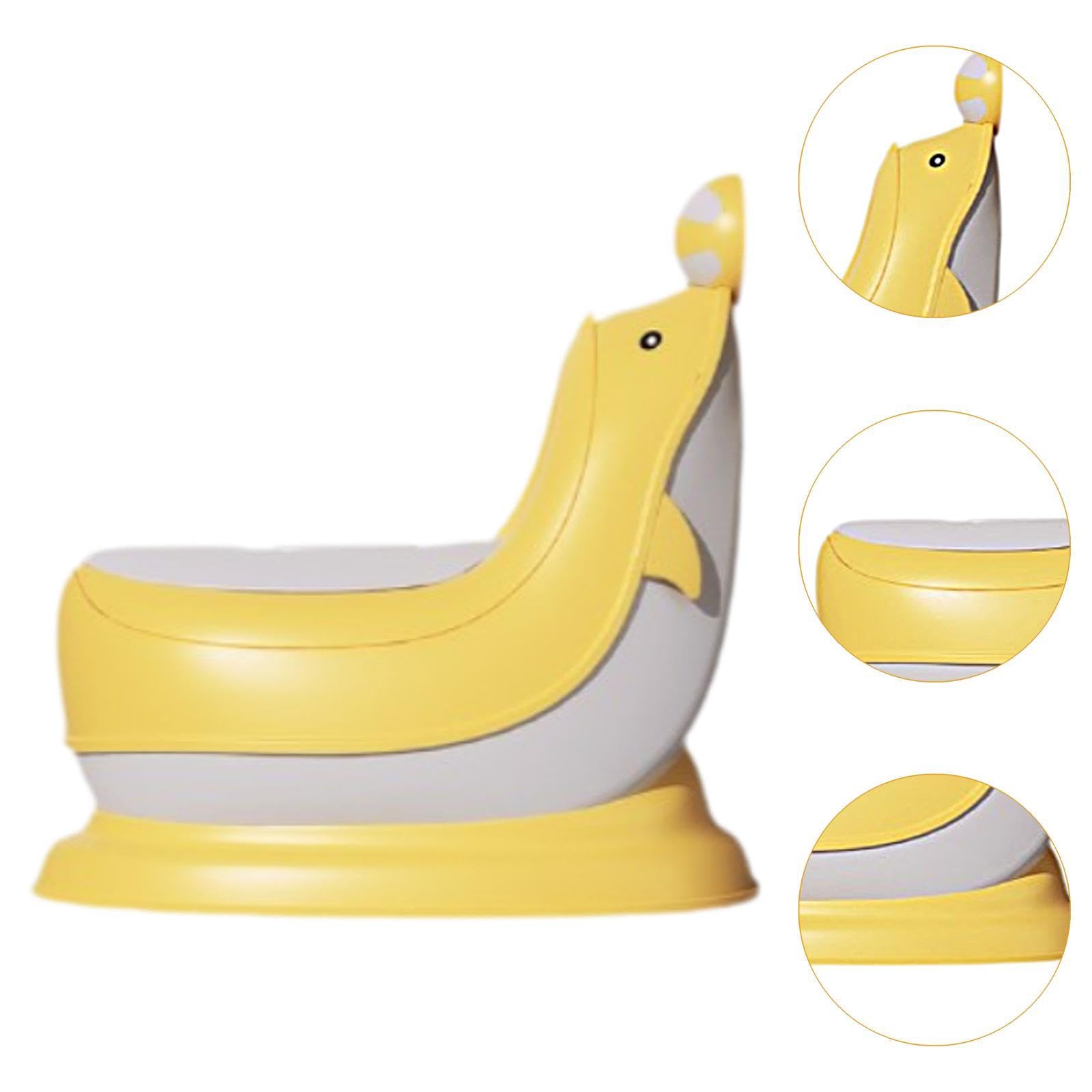 EHJRE Baby Potty Training Seat with Splash Guard - Adjustable Toddler Toilet Seat for Boys & Girls - Non-Slip Design for Safe Bathroom Training - Perfect for Home, Daycare & Travel Use