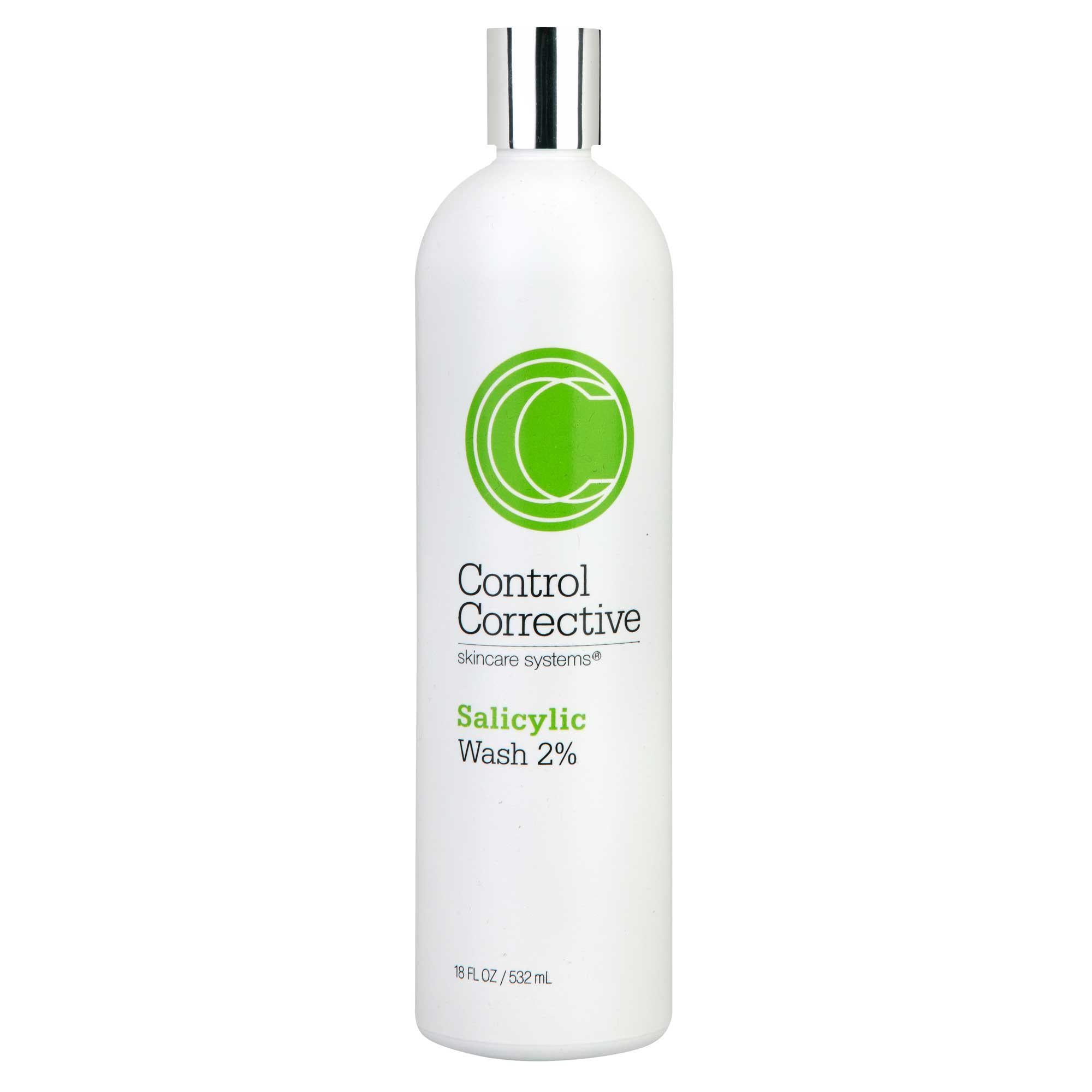 Control Corrective Salicylic Acid 2% Face Wash - Acne Treatment & Exfoliating Cleanser for Oily & Acne-Prone Skin - Daily Skincare Routine for Clear Complexion