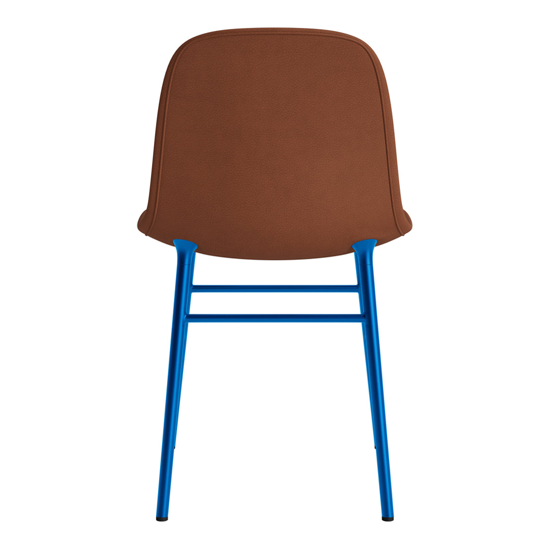Modern Form Chair with Sturdy Metal Legs & Comfortable Upholstery - Perfect for Home Office, Living Room, or Dining Room Decor