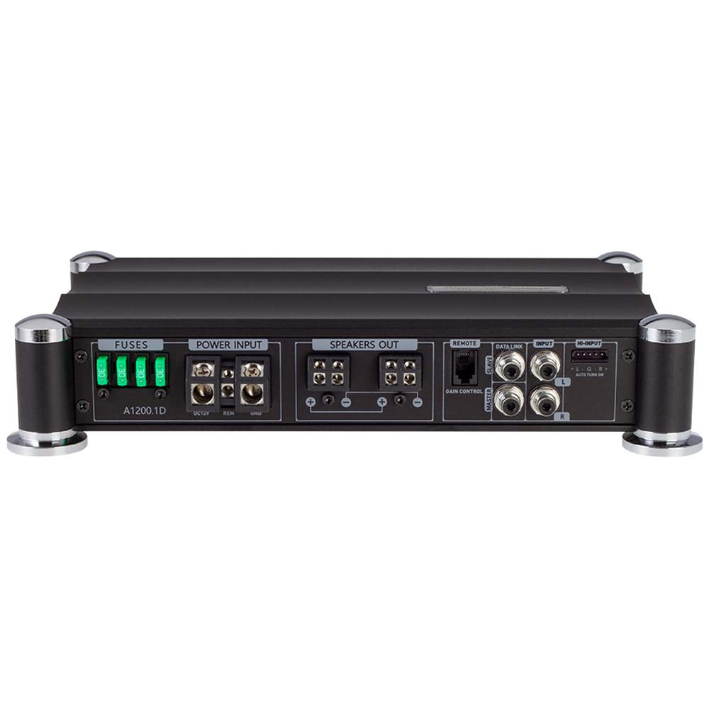 Precision Power A1200.1D 1200W RMS Class D Monoblock Car Amplifier - ATOM Series - Powerful Bass for Car Audio Systems | Perfect for Subwoofers & Car Stereo Upgrades