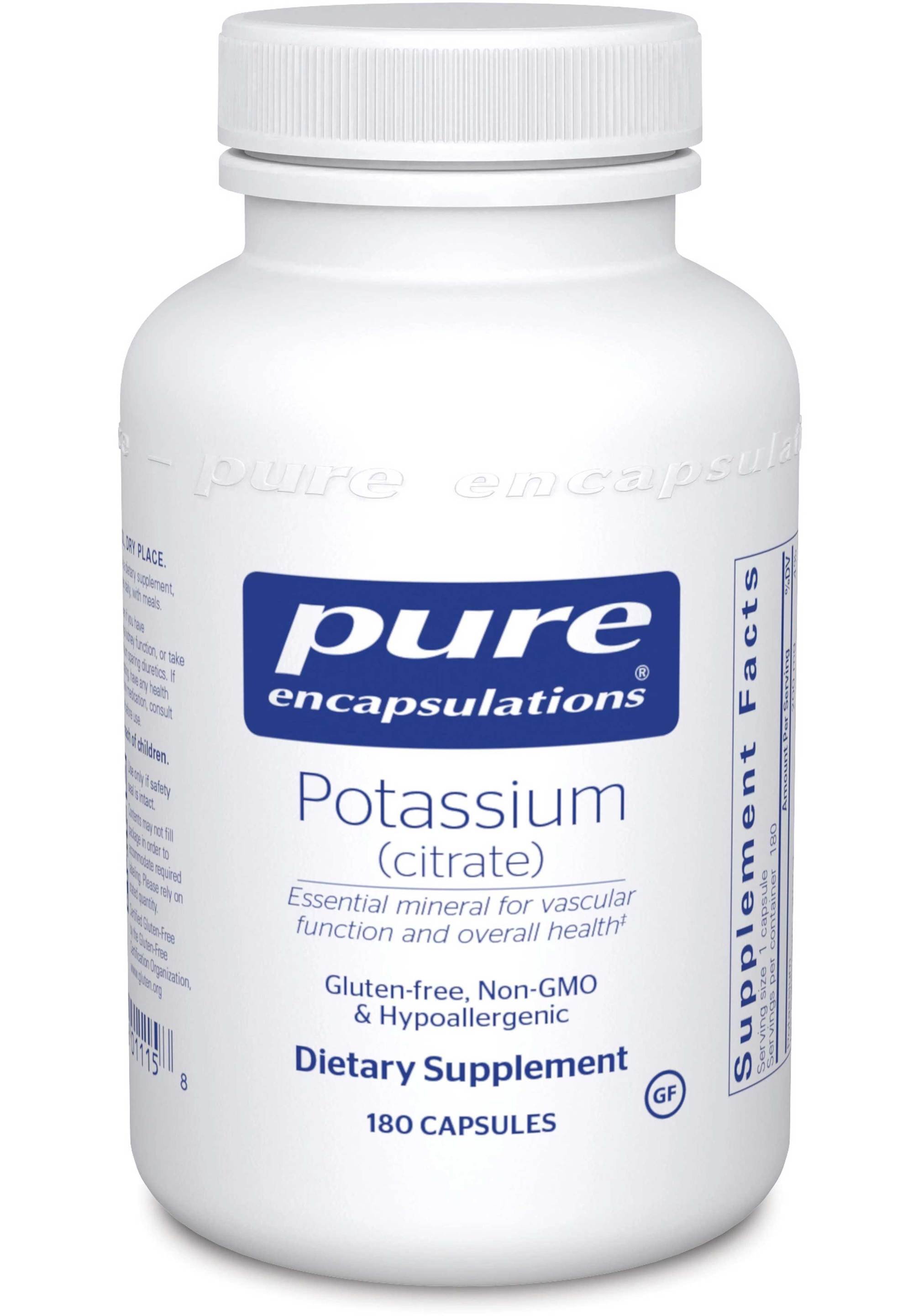 Potassium Citrate Supplement - High Purity & Fast Absorption for Heart, Muscle & Bone Health | Ideal for Athletes, Keto Diet & Electrolyte Balance