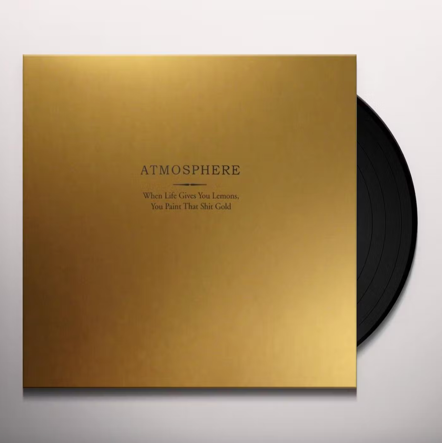 Atmosphere - When Life Gives You Lemons, You Paint That Shit Gold (10 Year Anniversary LP Vinyl Record) | Limited Edition Hip Hop Album for Collectors & Music Lovers | Perfect for Home Listening, Gifts & Vinyl Collections