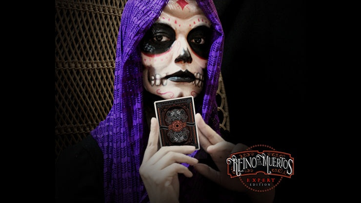 El Reino de Los Muertos Expert Edition Playing Cards - Premium Spanish-Themed Deck for Magic Tricks, Poker & Cardistry | Perfect for Collectors, Game Nights & Professional Performances