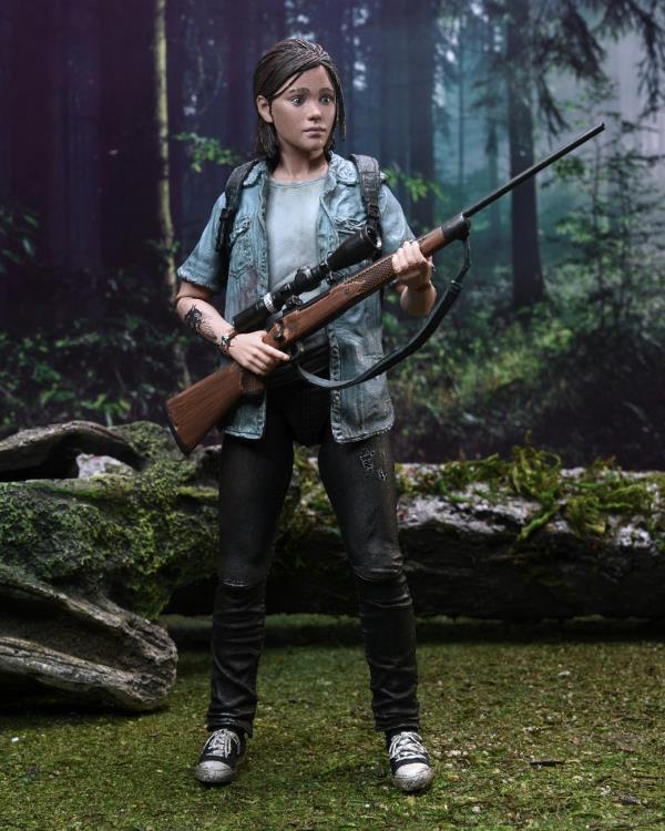 The Last of Us Part II Ultimate Joel and Ellie Action Figure 2 Pack - Collectible Video Game Character Figures for Fans, Gifts & Display