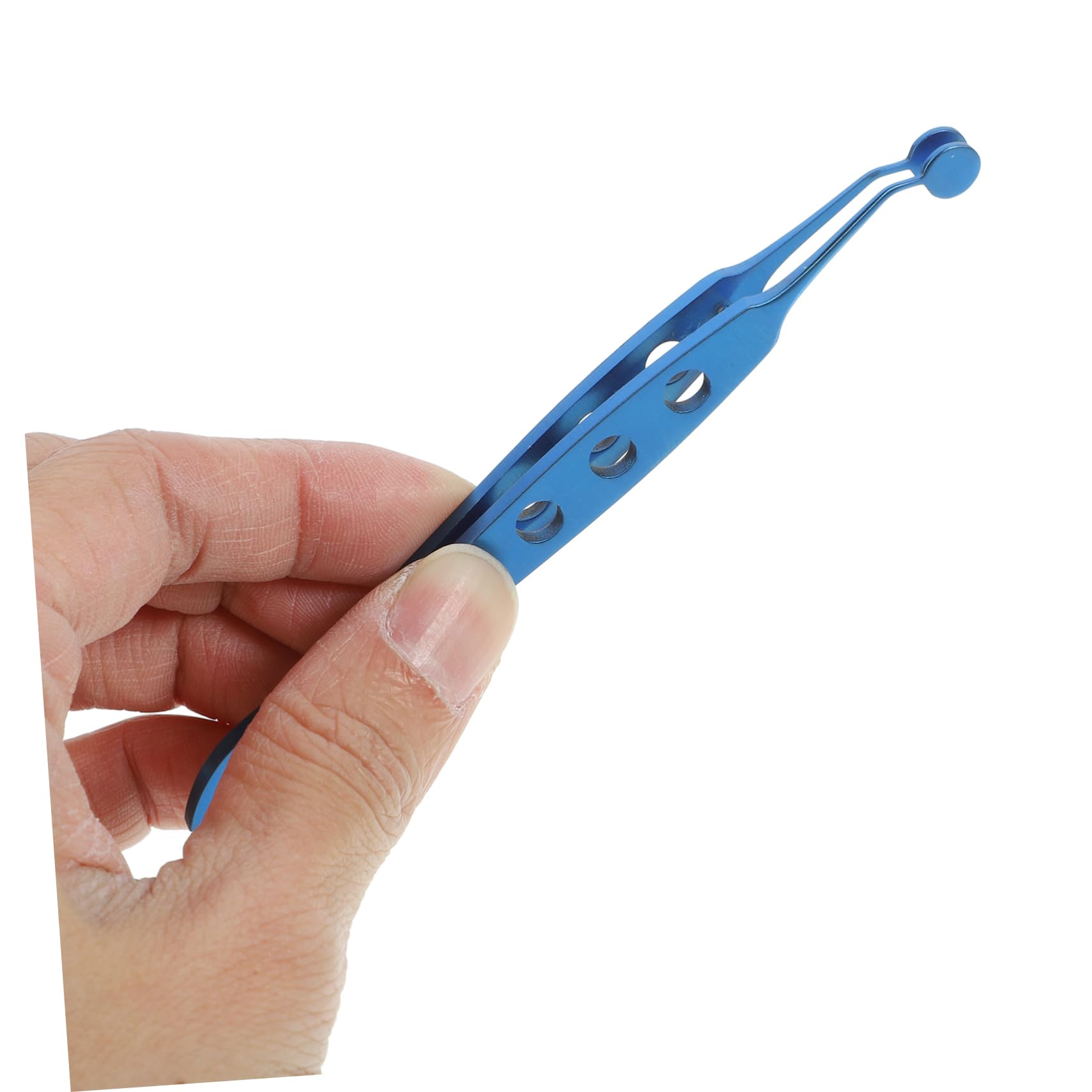 **Healeved Meibomian Gland Massage Tweezers - Titanium Alloy Eyelash Curlers & Ingrown Hair Tweezers for Women - Precision Lighted Tweezers for Lash Clusters & Chin Hair - Perfect for Salon, Home & Travel Use**