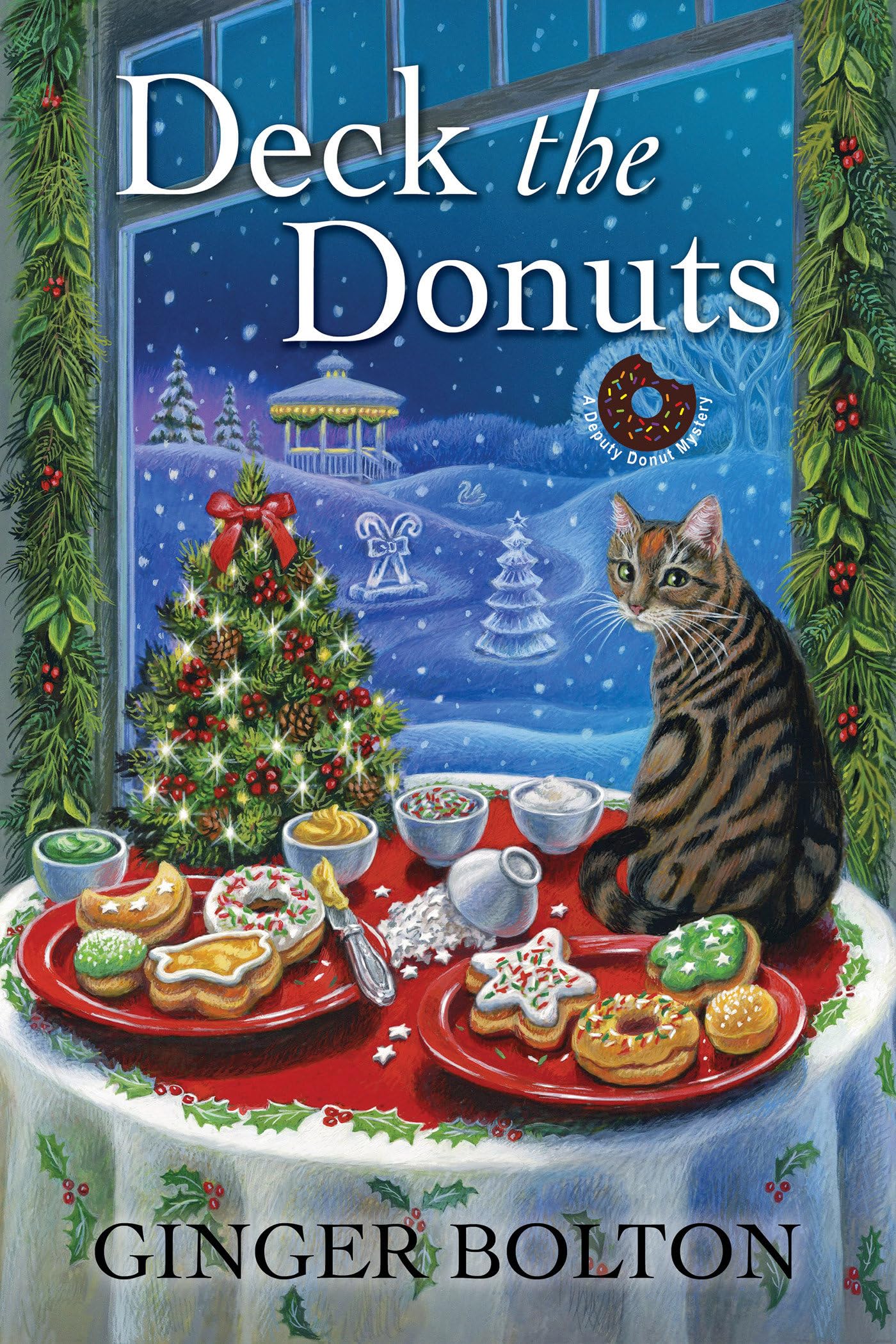 Deck the Donuts (A Deputy Donut Mystery Book) - Cozy Mystery Novel for Donut Lovers & Crime Fiction Fans - Perfect for Holiday Reading & Book Club Discussions
