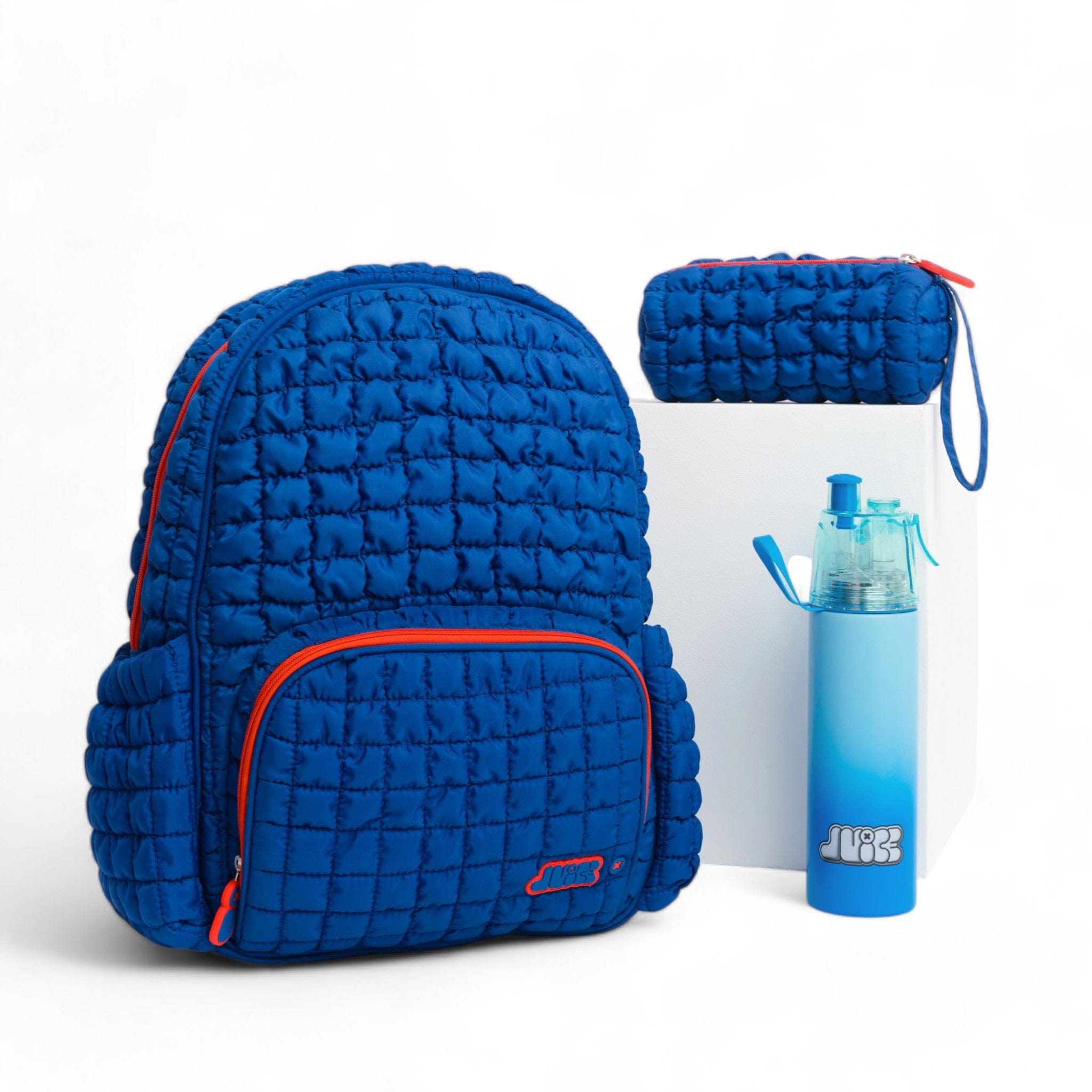 Boba Pencil Pouch - Cute & Durable Pencil Case for School & Office (Bomba Blue) | Perfect for Organizing Pens, Markers & Art Supplies