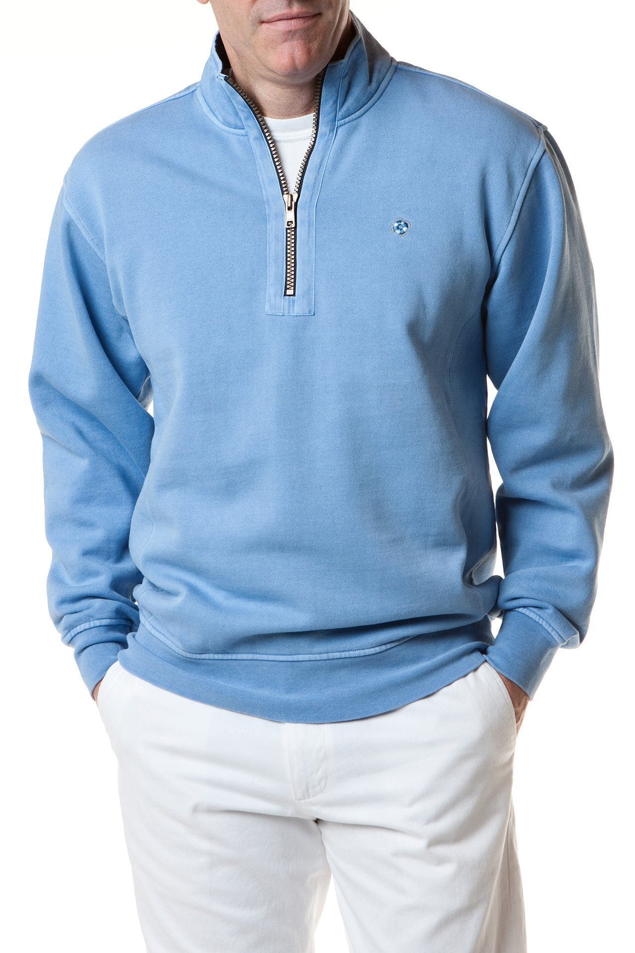 Breakwater Quarter Zip Fleece Pullover - Squall Blue | Warm & Comfortable Outdoor Layering for Hiking, Camping & Casual Wear