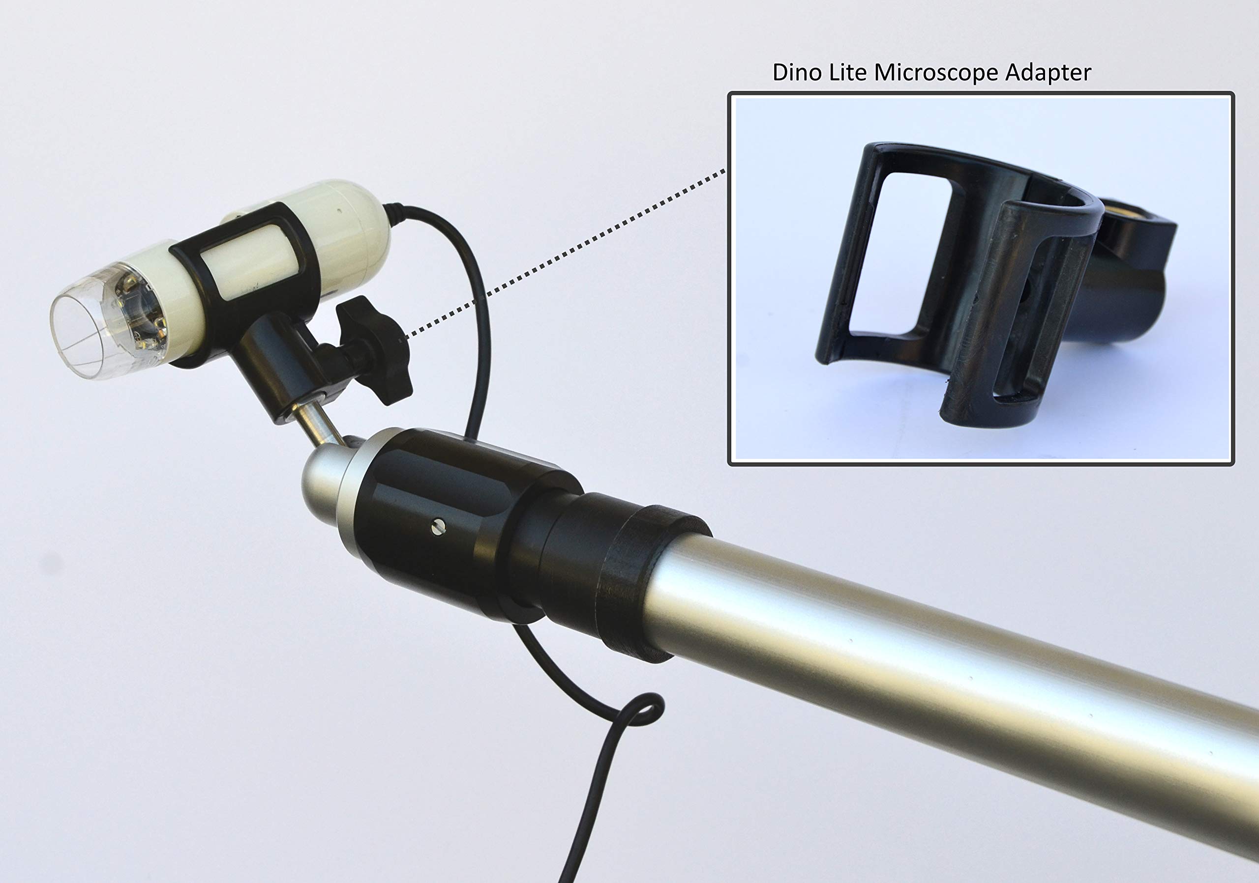 Adjustable USB Microscope Stand with C-Clamp Base - Perfect for Electronics Repair, Jewelry Inspection & Science Education