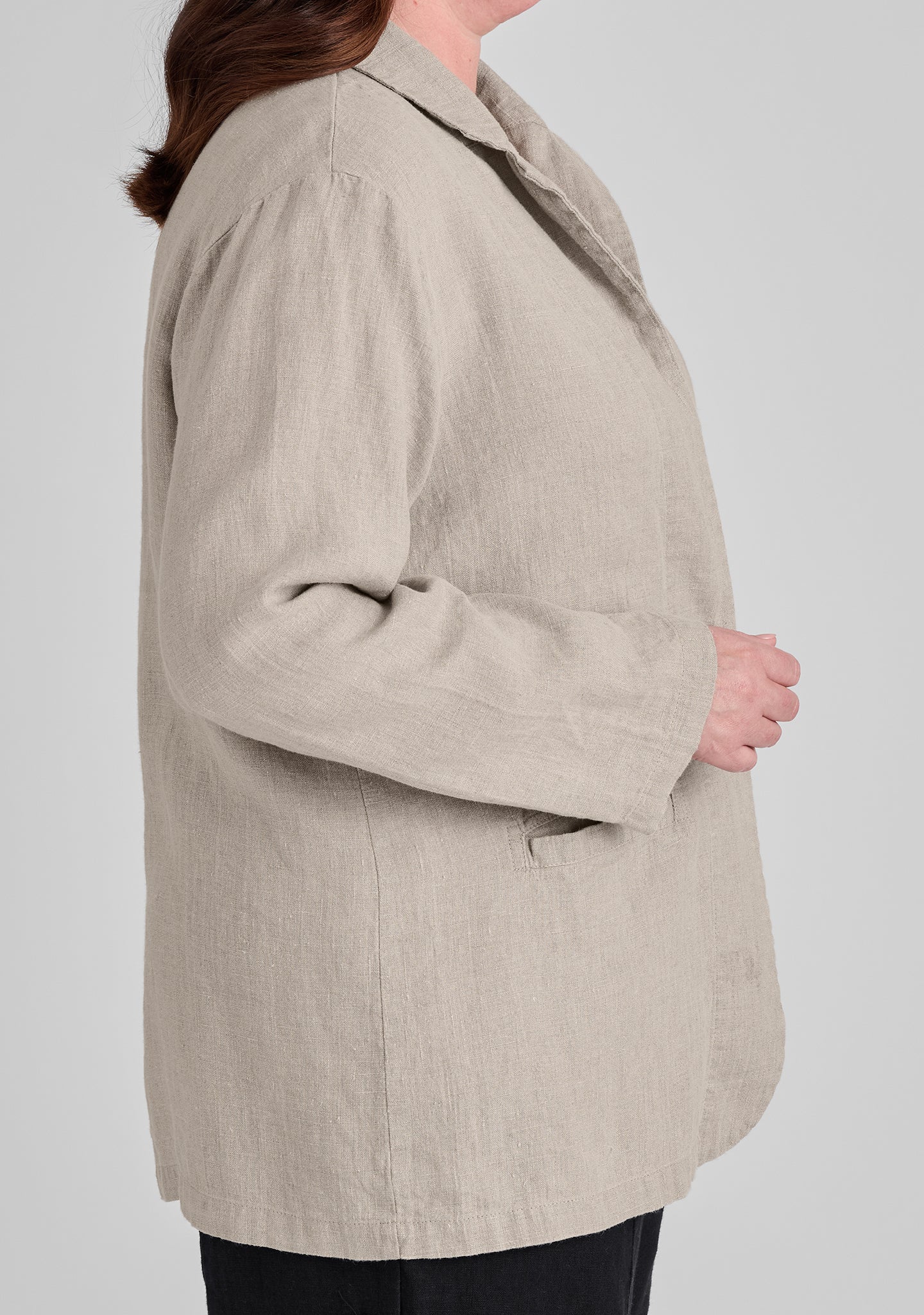 Kate's Blazer - Premium Linen Jacket for Women | Office Wear, Business Casual & Spring Outfits | Lightweight & Breathable Summer Blazer