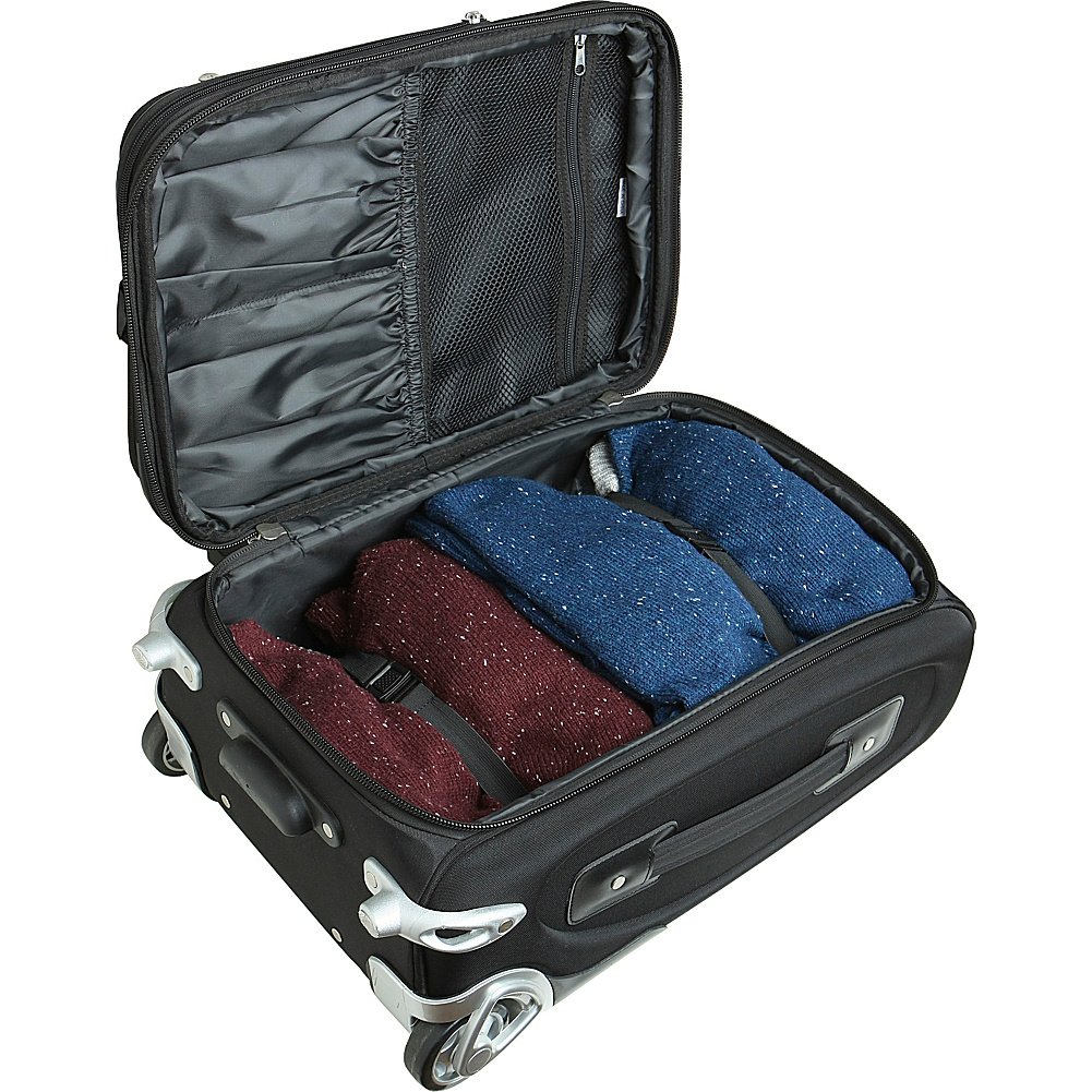 Alabama Crimson Tide NCAA 21-Inch Carry-On Luggage - Lightweight Rolling Suitcase for College Travel & Game Day Weekends