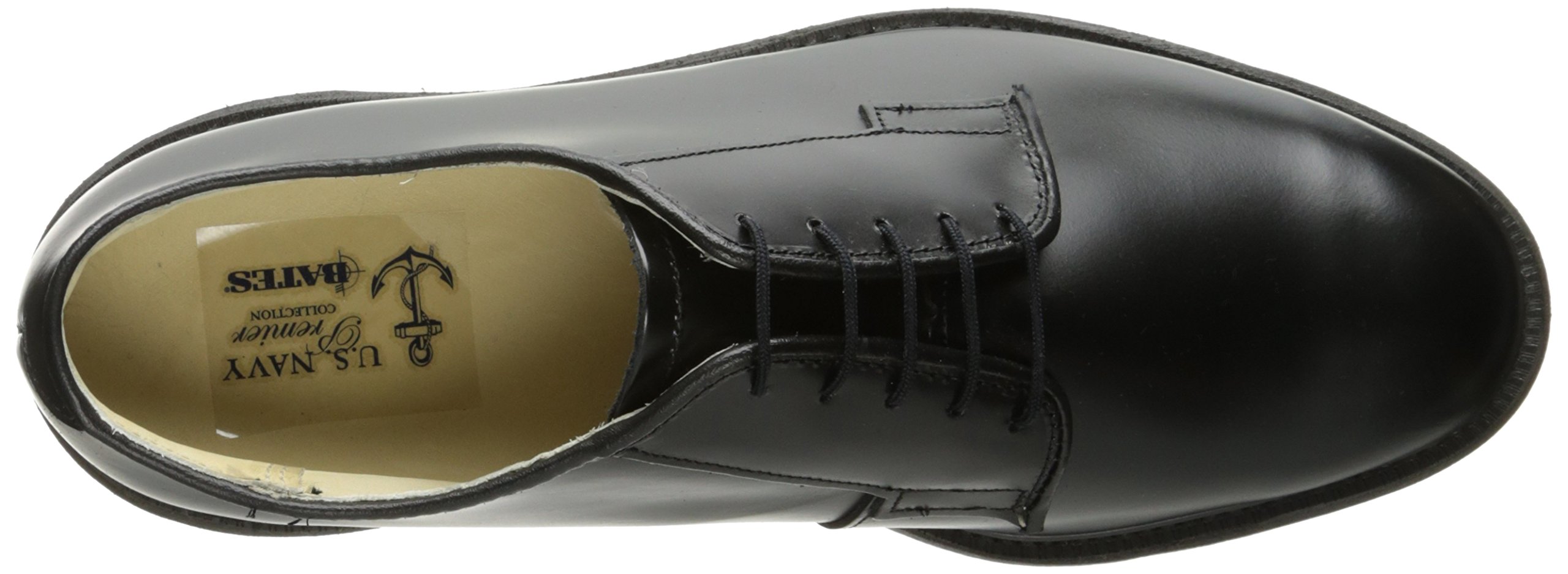 Bates Men's Navy Premier Oxford Uniform Dress Shoes - Professional & Comfortable for Work, Business, and Formal Occasions